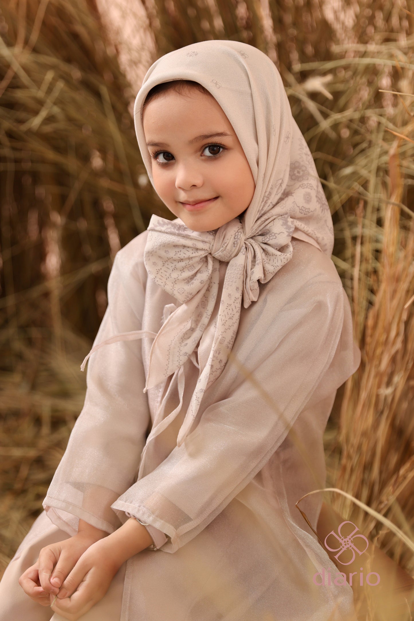 Diario x Hamidah Kerudung Anak Instant Mouna Series 2.0 Ultrafine