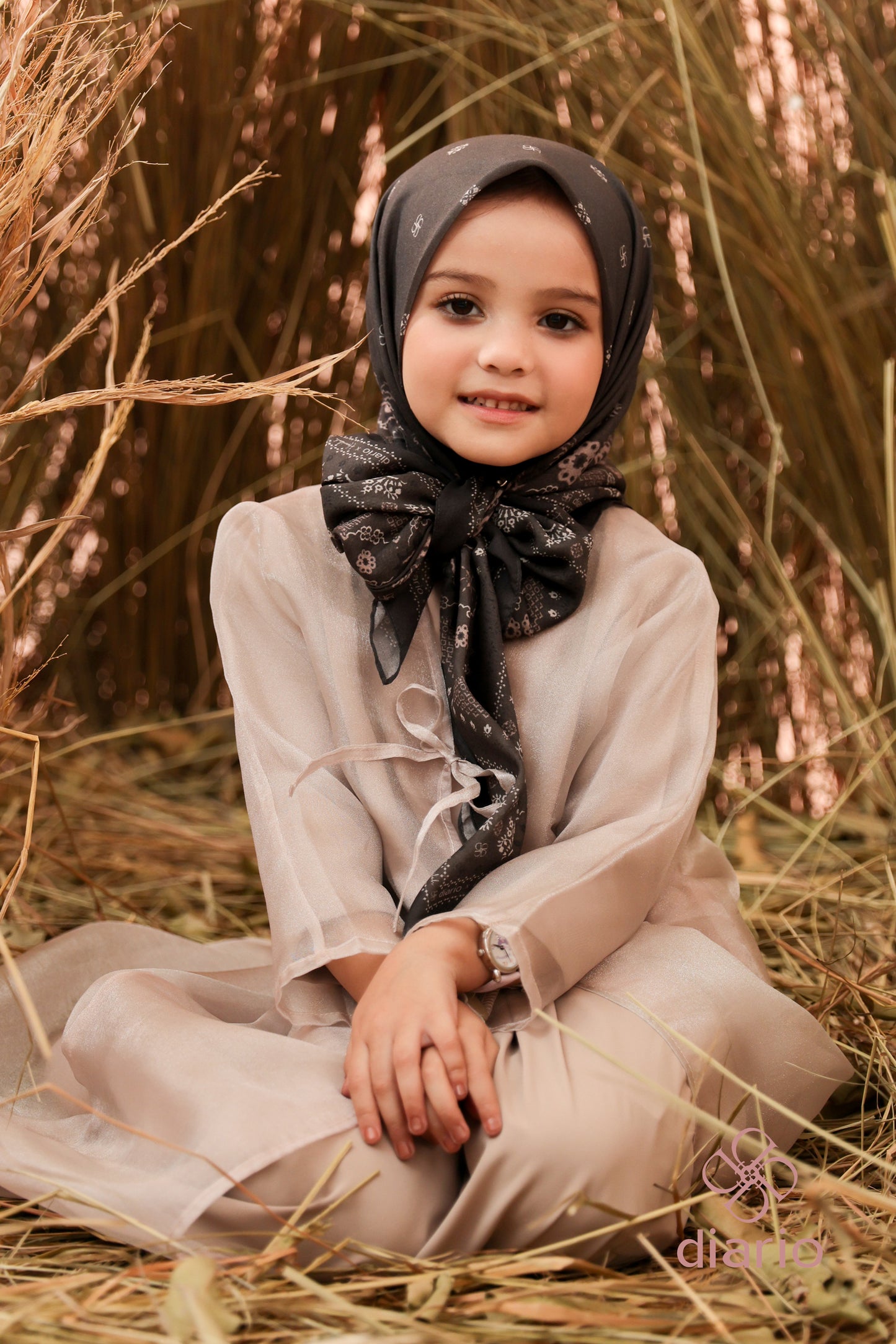 Diario x Hamidah Kerudung Anak Instant Mouna Series 2.0 Ultrafine
