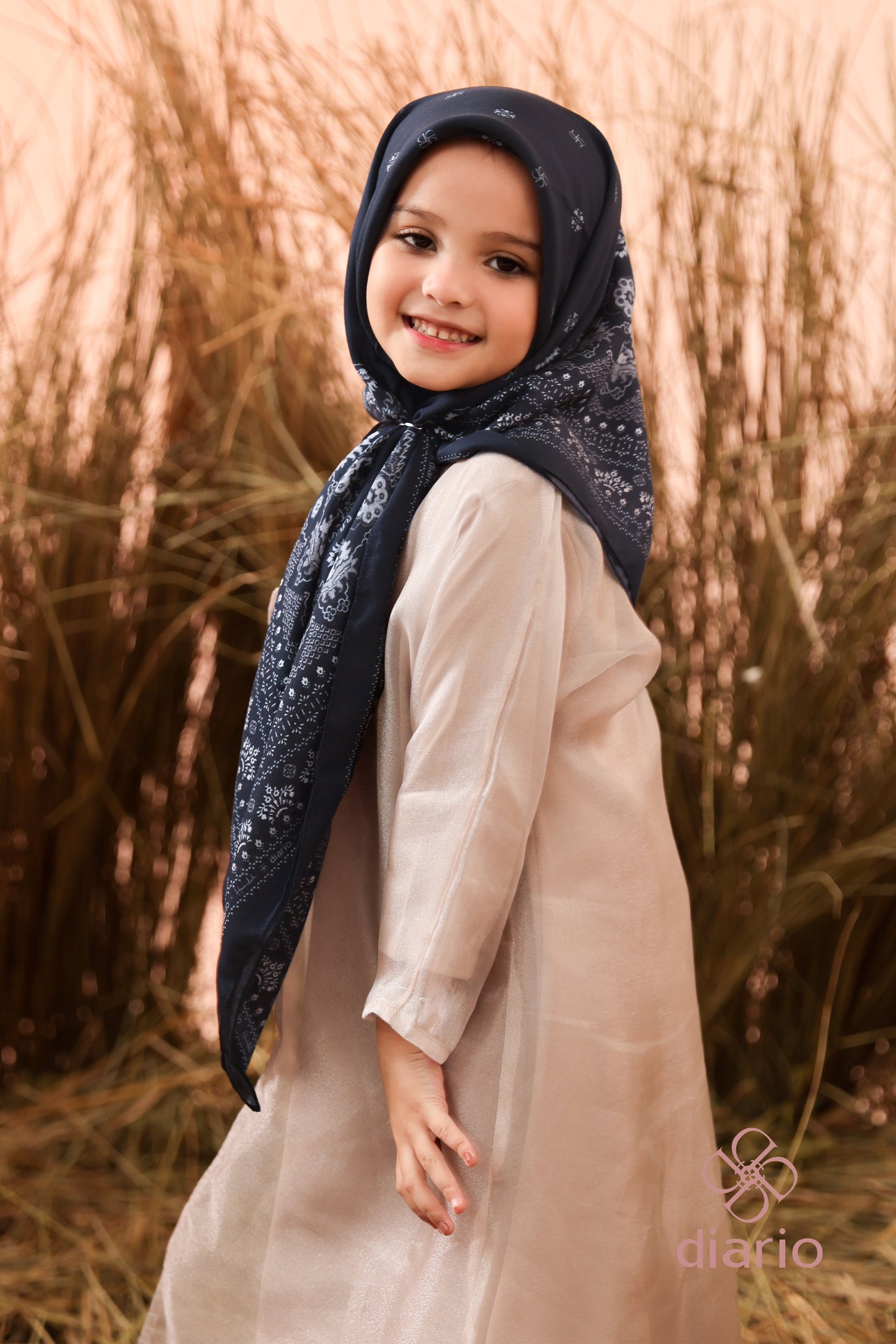 Diario x Hamidah Kerudung Anak Instant Mouna Series 2.0 Ultrafine