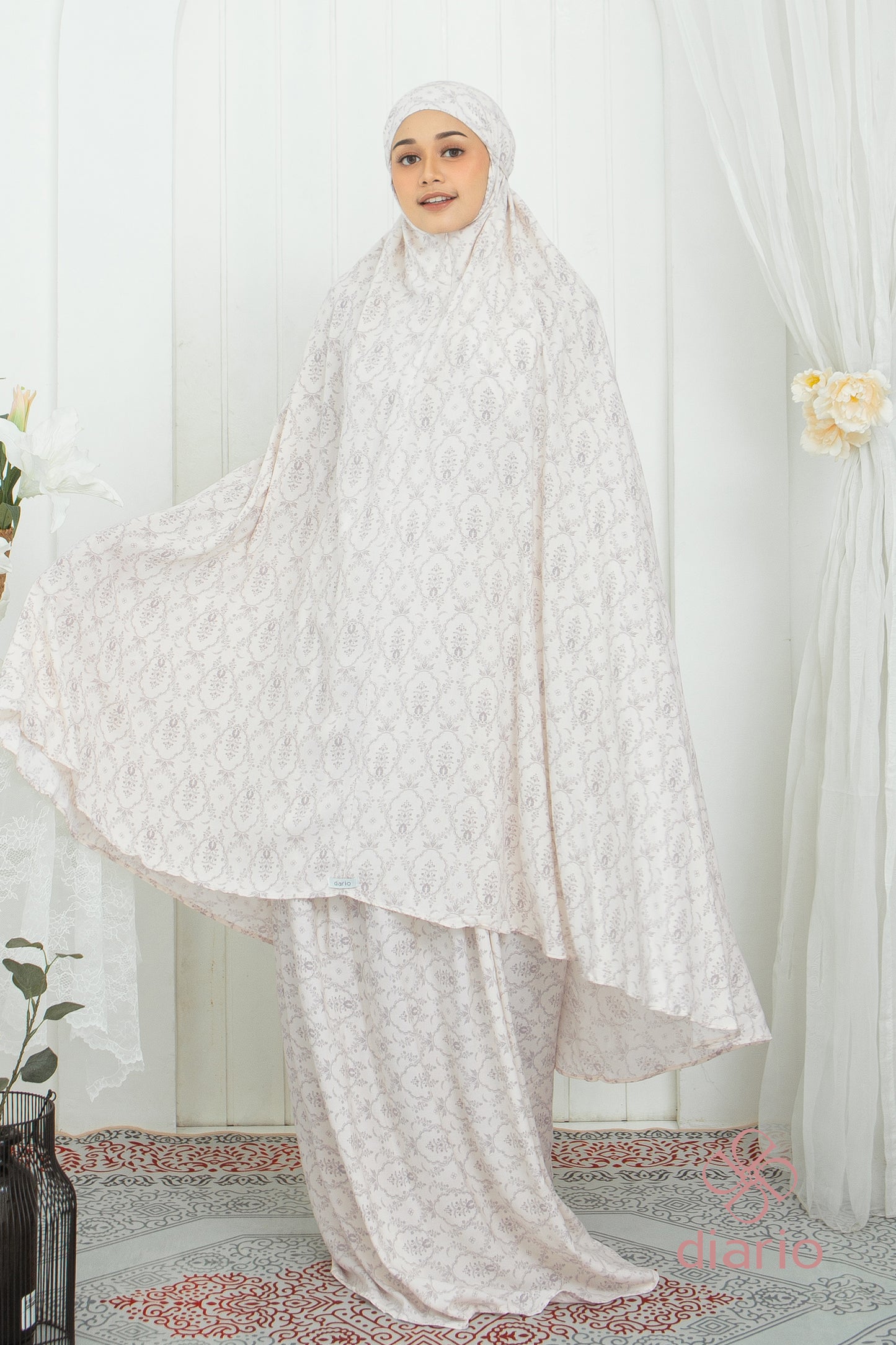 Diario - Mukena Dewasa Rayon Adena 2 in 1