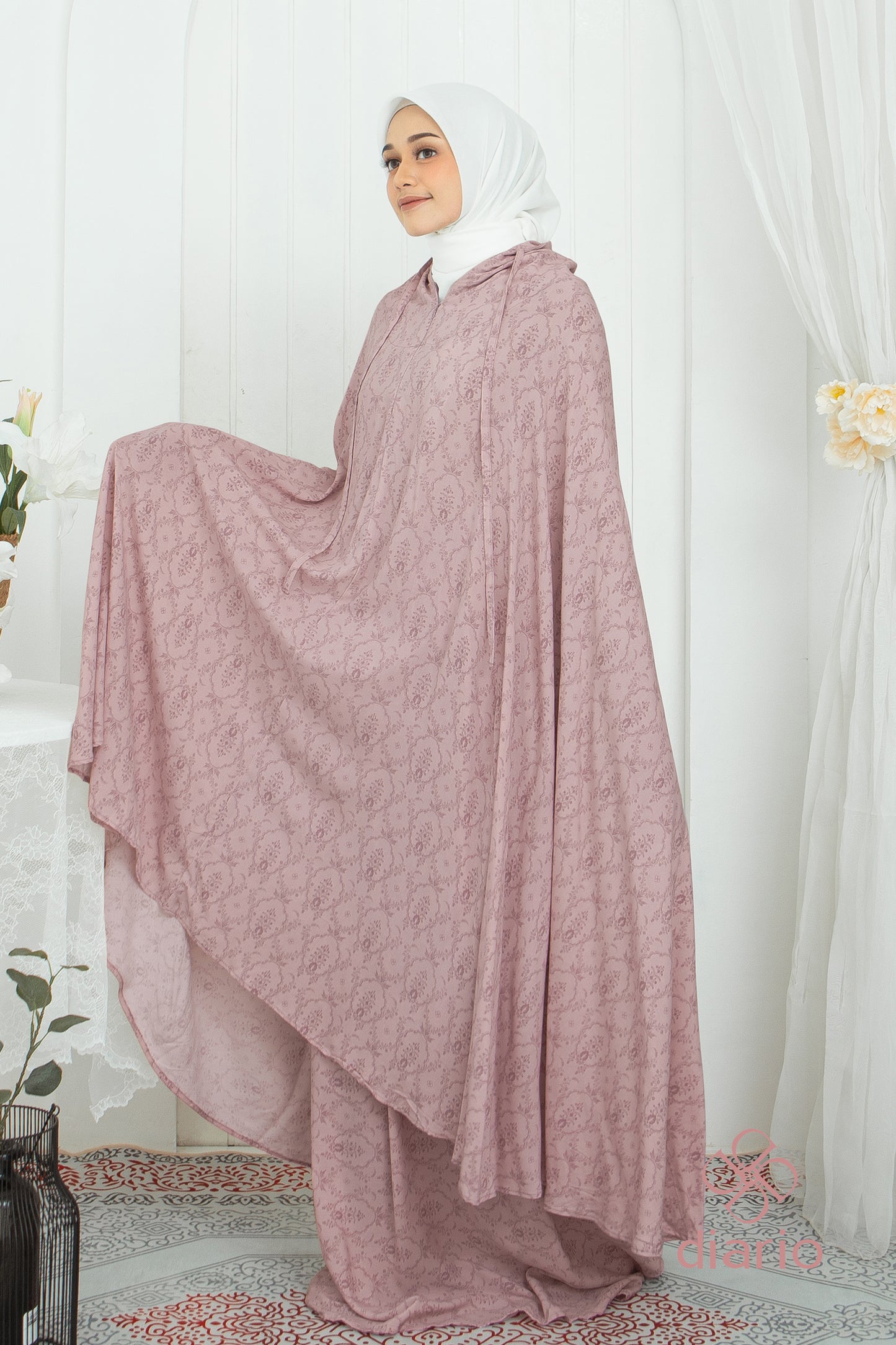 Diario - Mukena Dewasa Rayon Adena 2 in 1