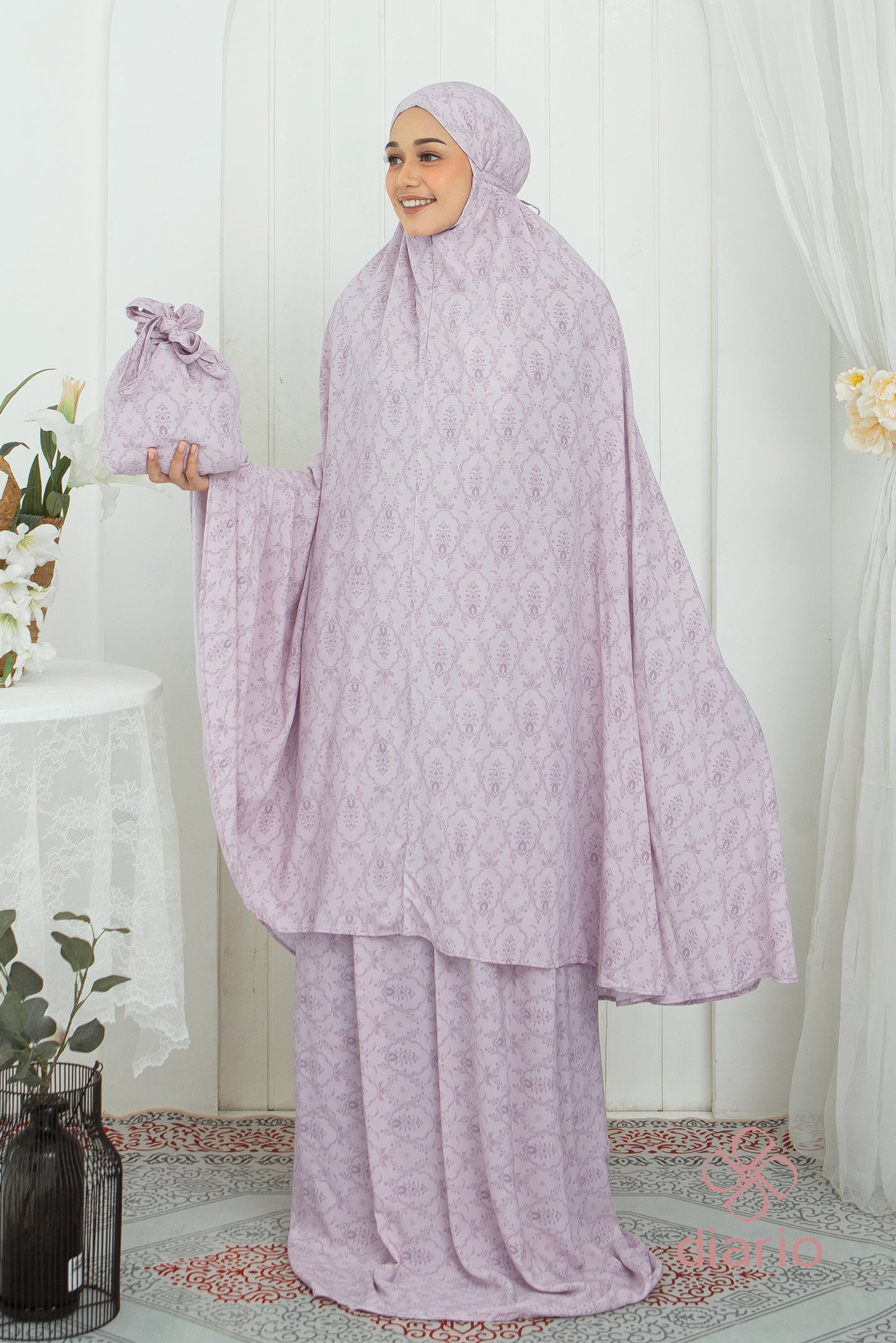 Diario - Mukena Dewasa Rayon Adena 2 in 1