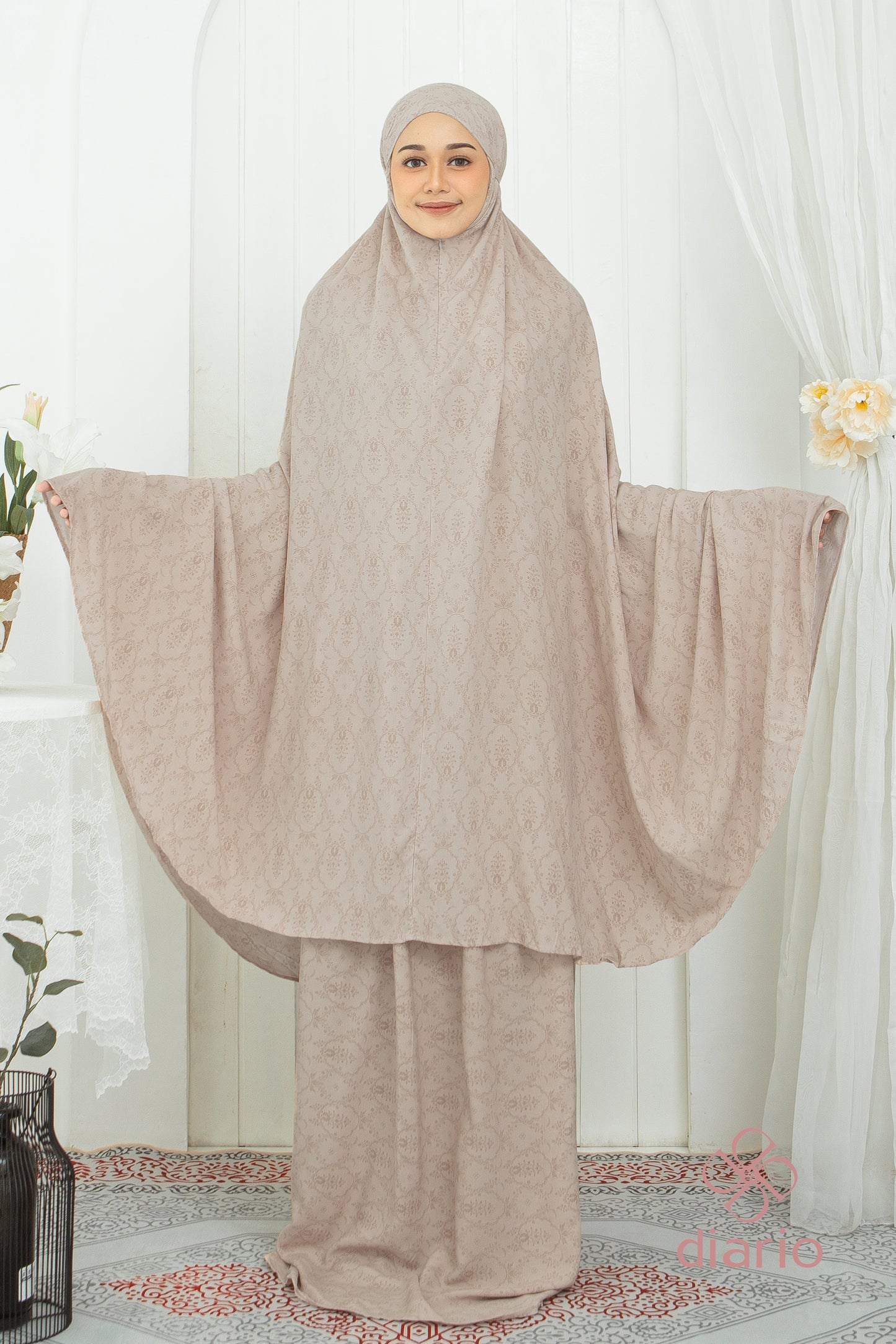 Diario - Mukena Dewasa Rayon Adena 2 in 1