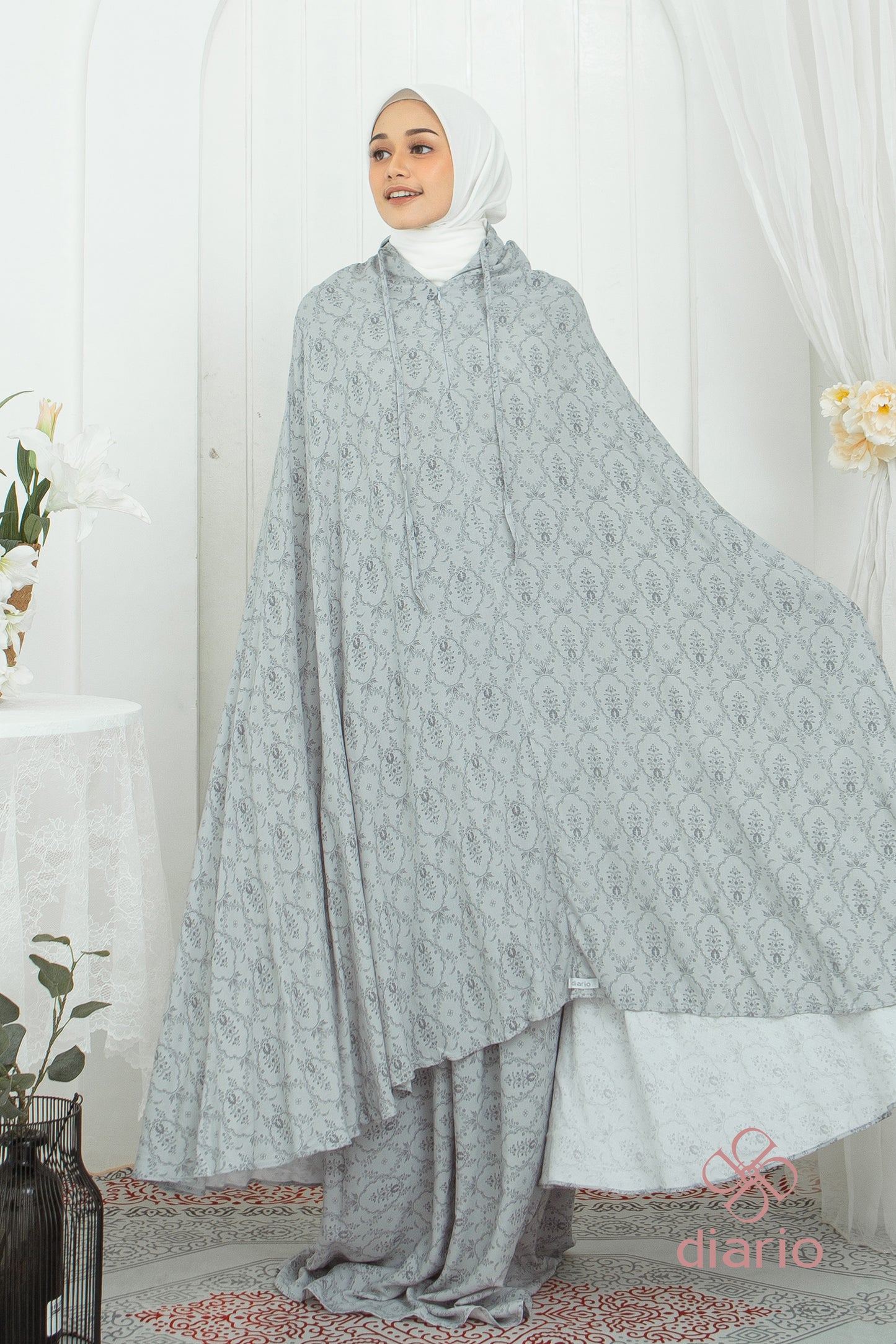 Diario - Mukena Dewasa Rayon Adena 2 in 1