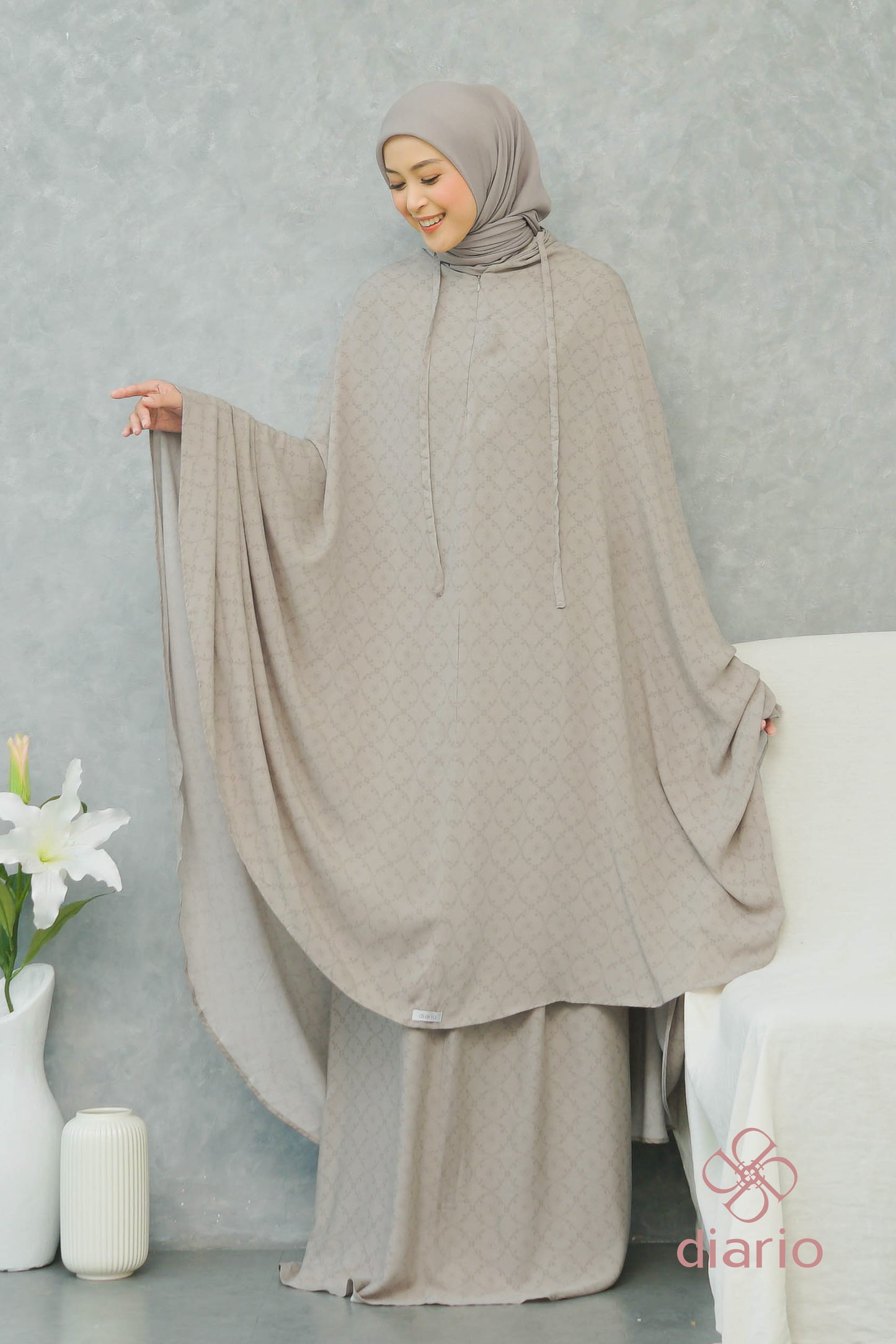 Diario - Mukena Dewasa Rayon Ileana 2 in 1