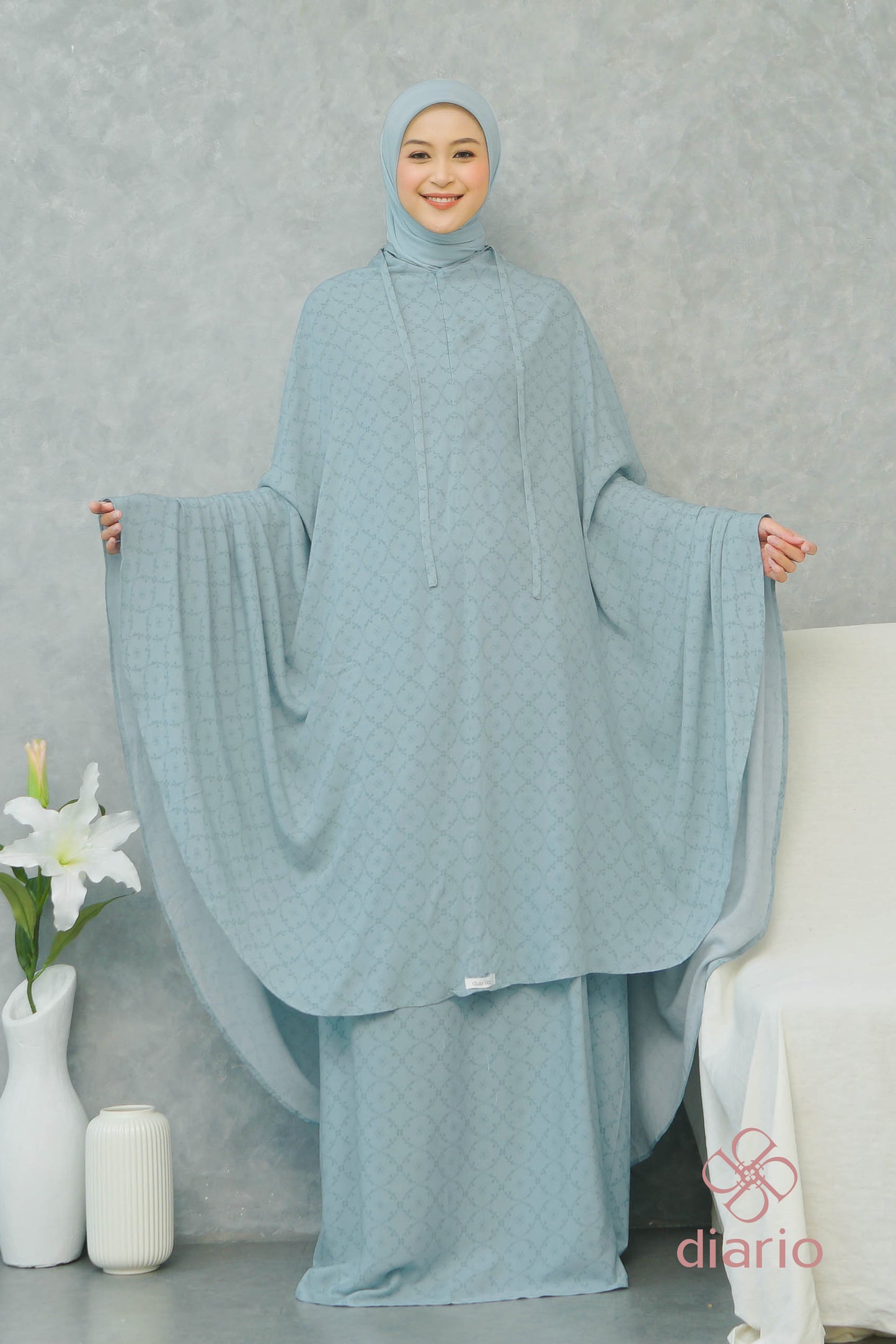 Diario - Mukena Dewasa Rayon Ileana 2 in 1
