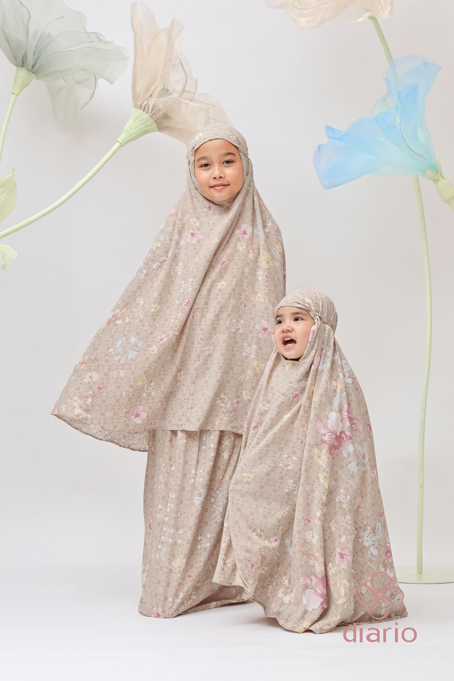 Diario x Dwihanda - Mukena Rekah Kids Free Sejadah Travel