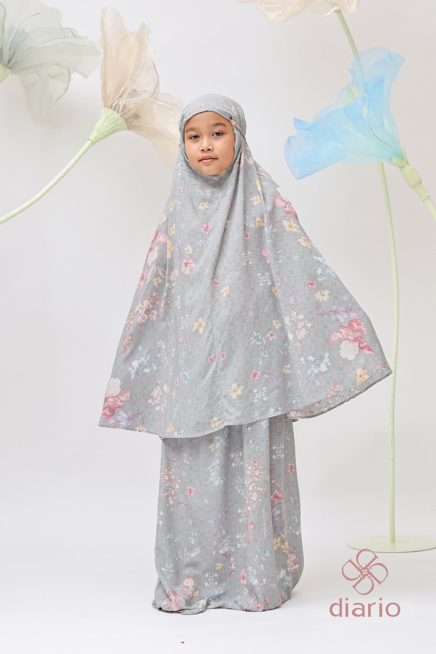 Diario x Dwihanda - Mukena Rekah Kids Free Sejadah Travel
