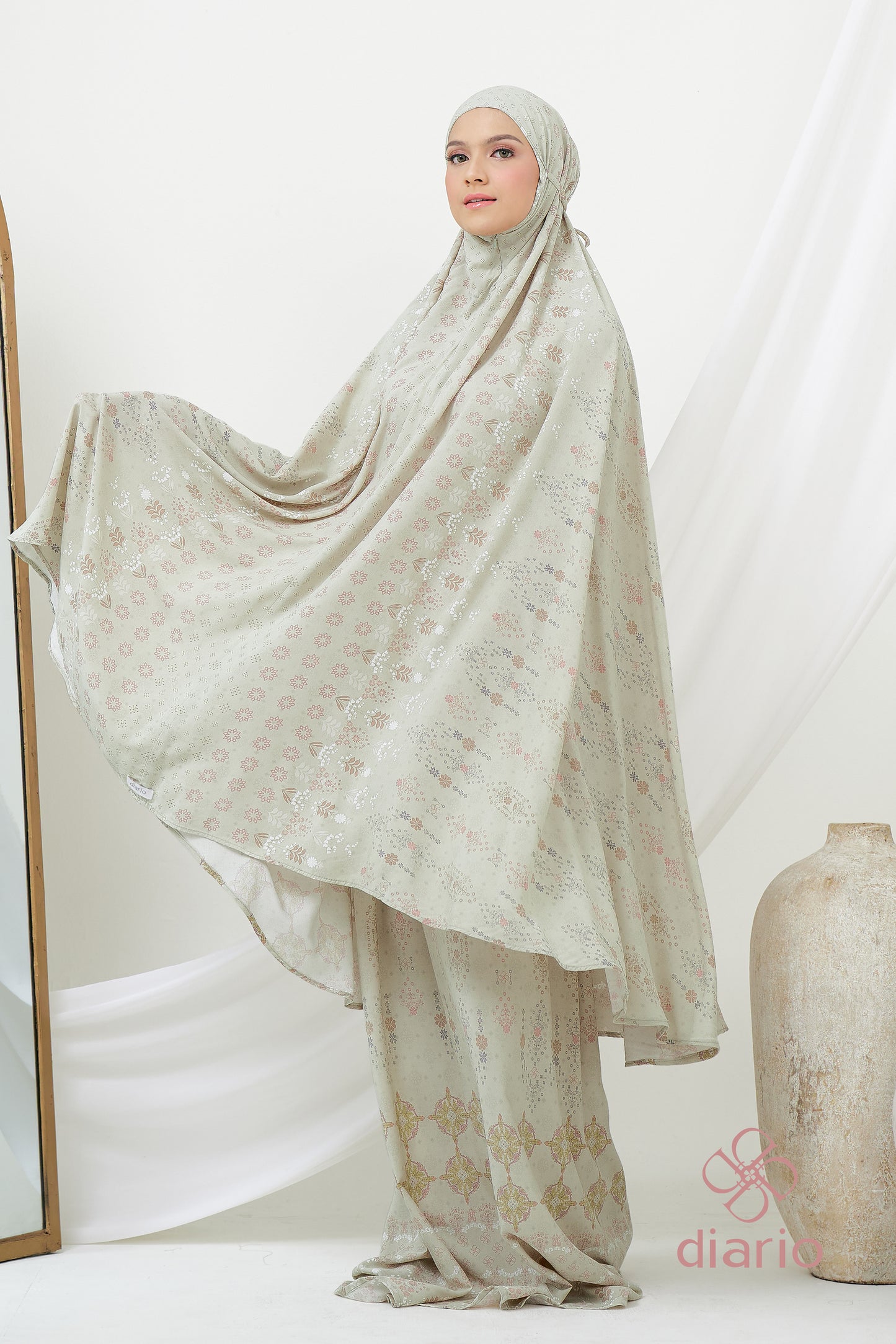 Diario - Mukena Dewasa Rayon Carla 2 in 1