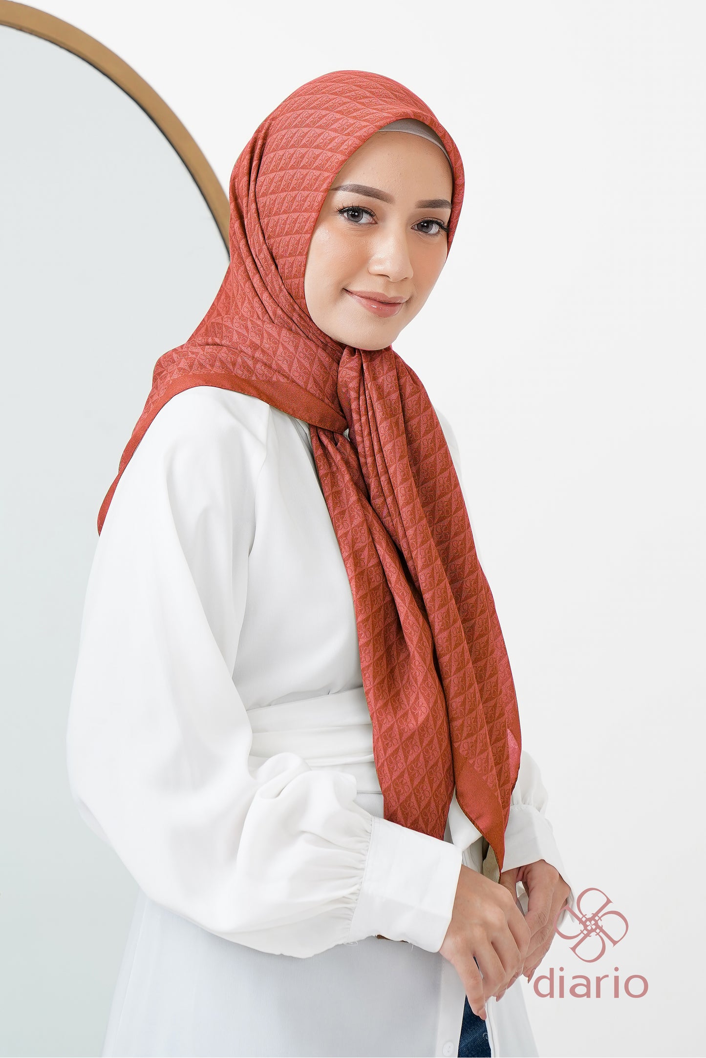 Diario - Ultrafine Elea Scarf Kerudung Segi Empat