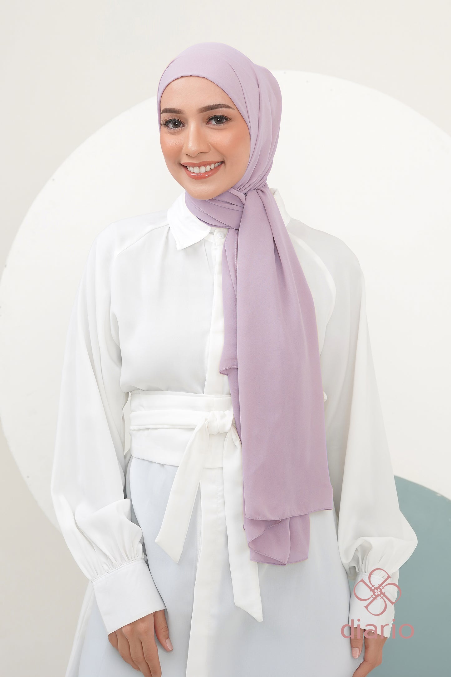 Diario - Pashmina Instant 2 in 1 Inner Ceruty Premium