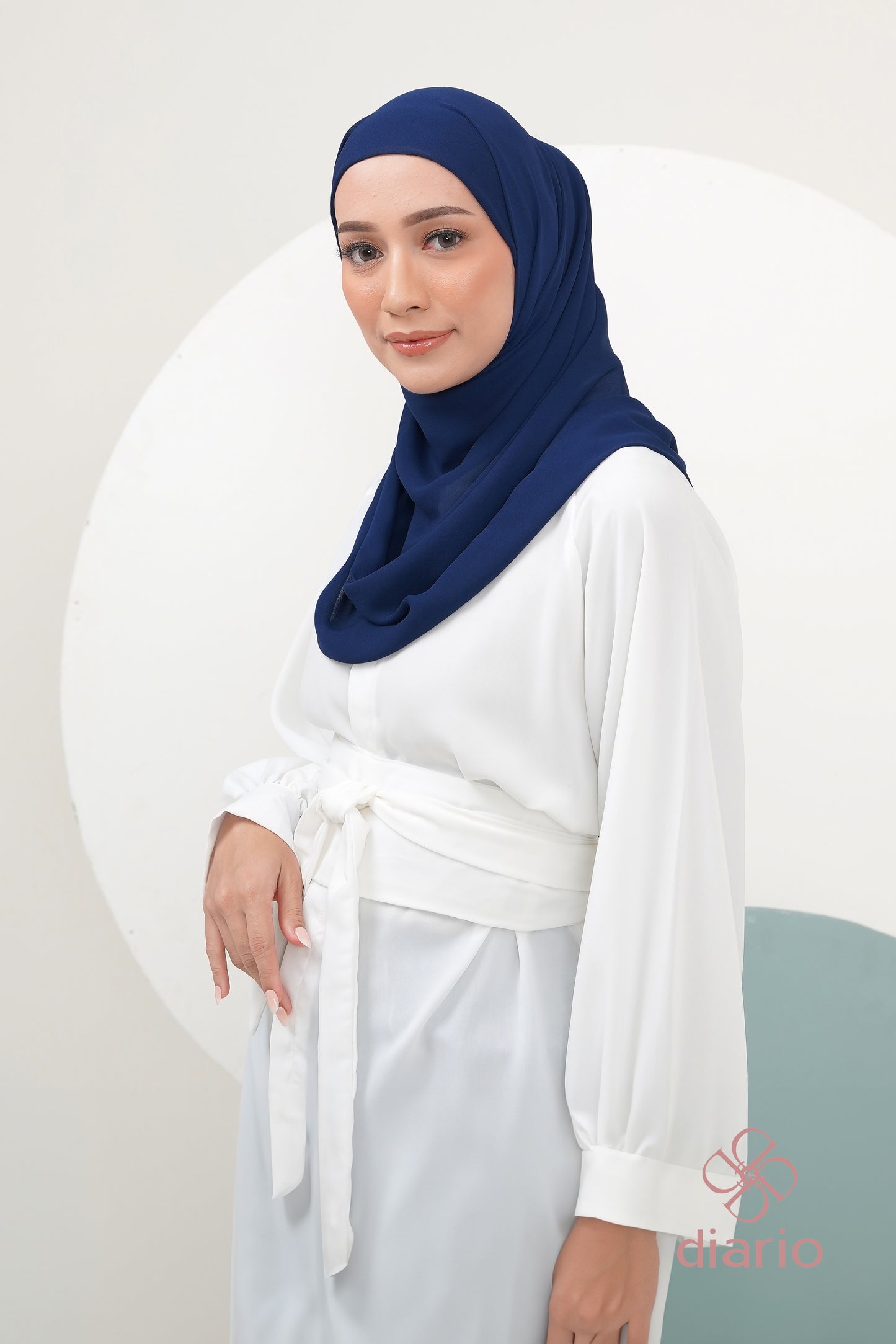 Diario - Pashmina Instant 2 in 1 Inner Ceruty Premium