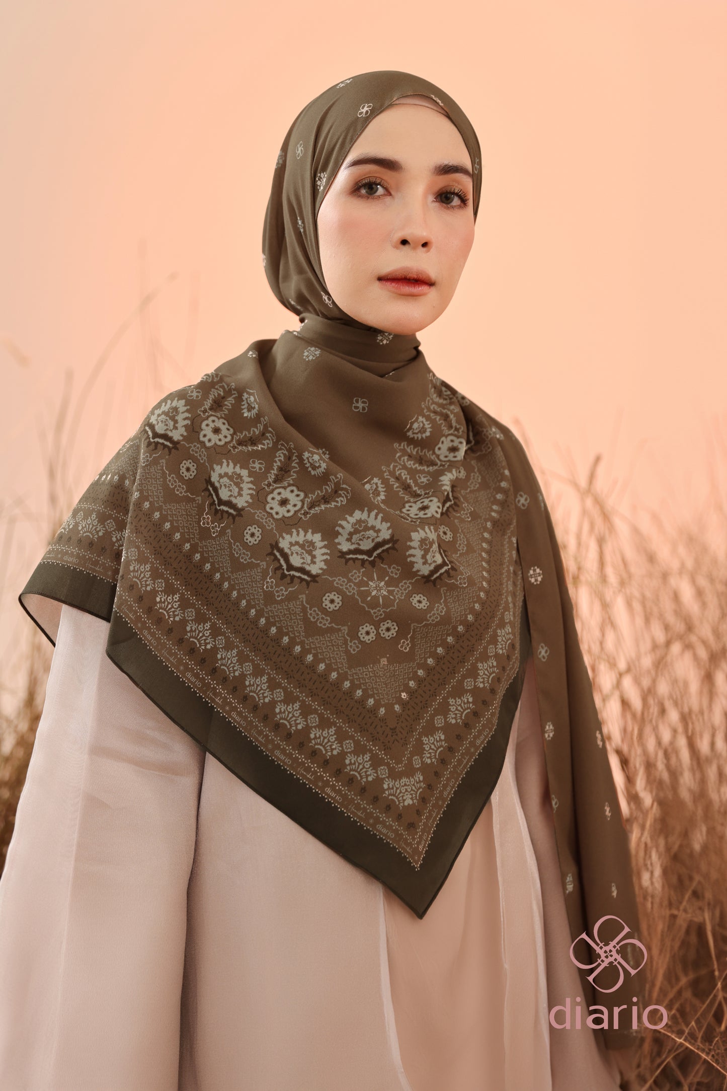 Diario x Hamidah - Pashmina Premium Mouna Series 2.0