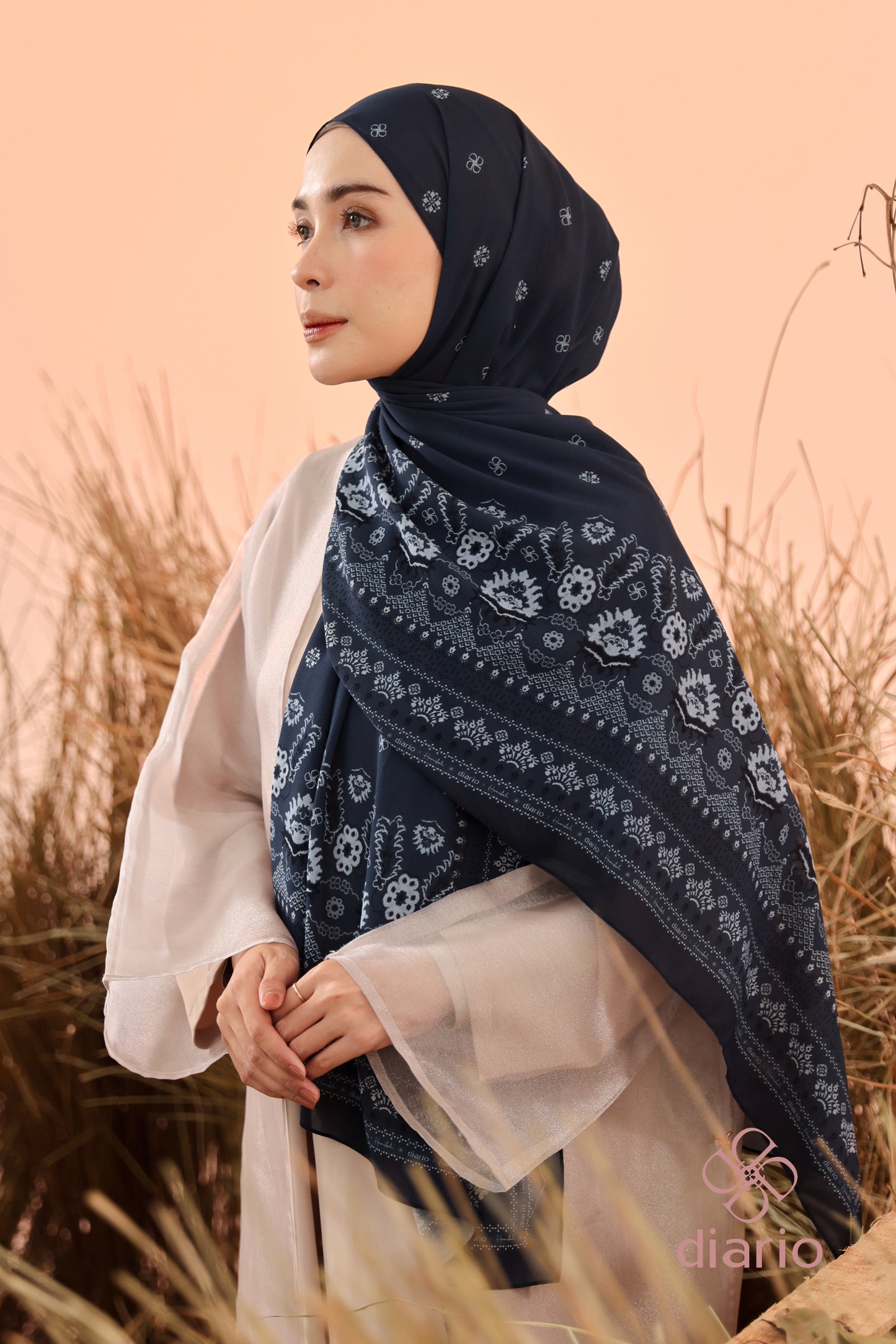 Diario x Hamidah - Pashmina Premium Mouna Series 2.0