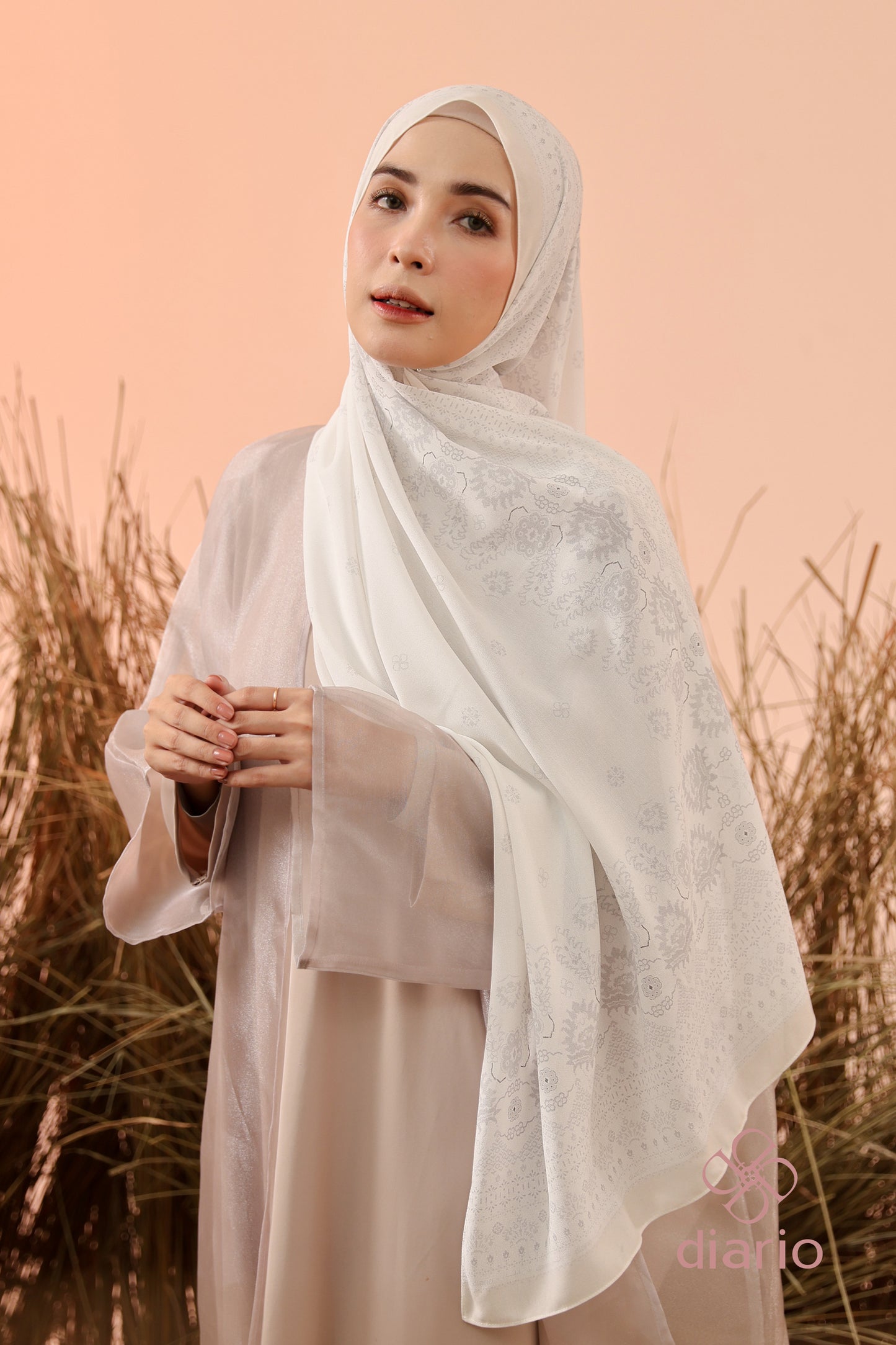 Diario x Hamidah - Pashmina Premium Mouna Series 2.0