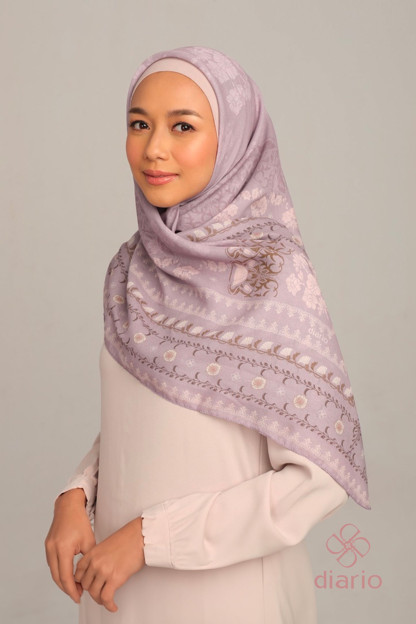 Diario x Nagita Slavina - Hijab Wanita Vienna Series Scarf Voal