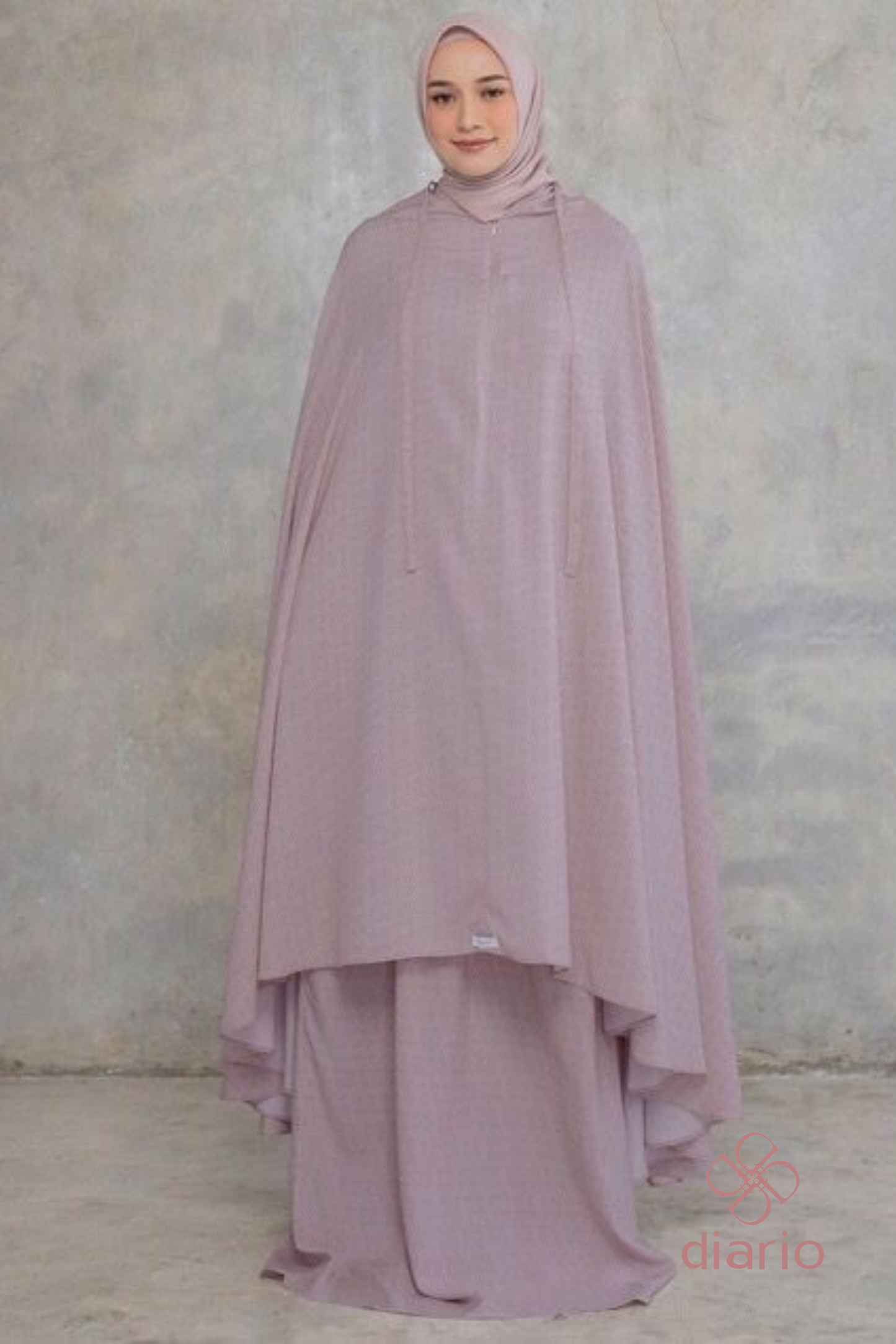Diario - Mukena Dewasa Rayon Lunara 2 in 1