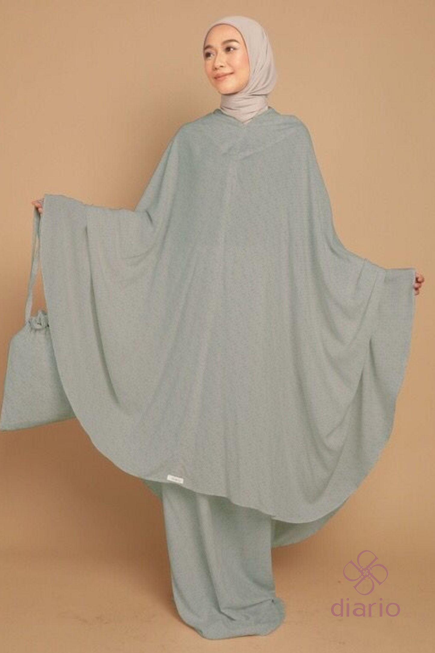 Diario - Mukena Dewasa Rayon Alina 2 in 1