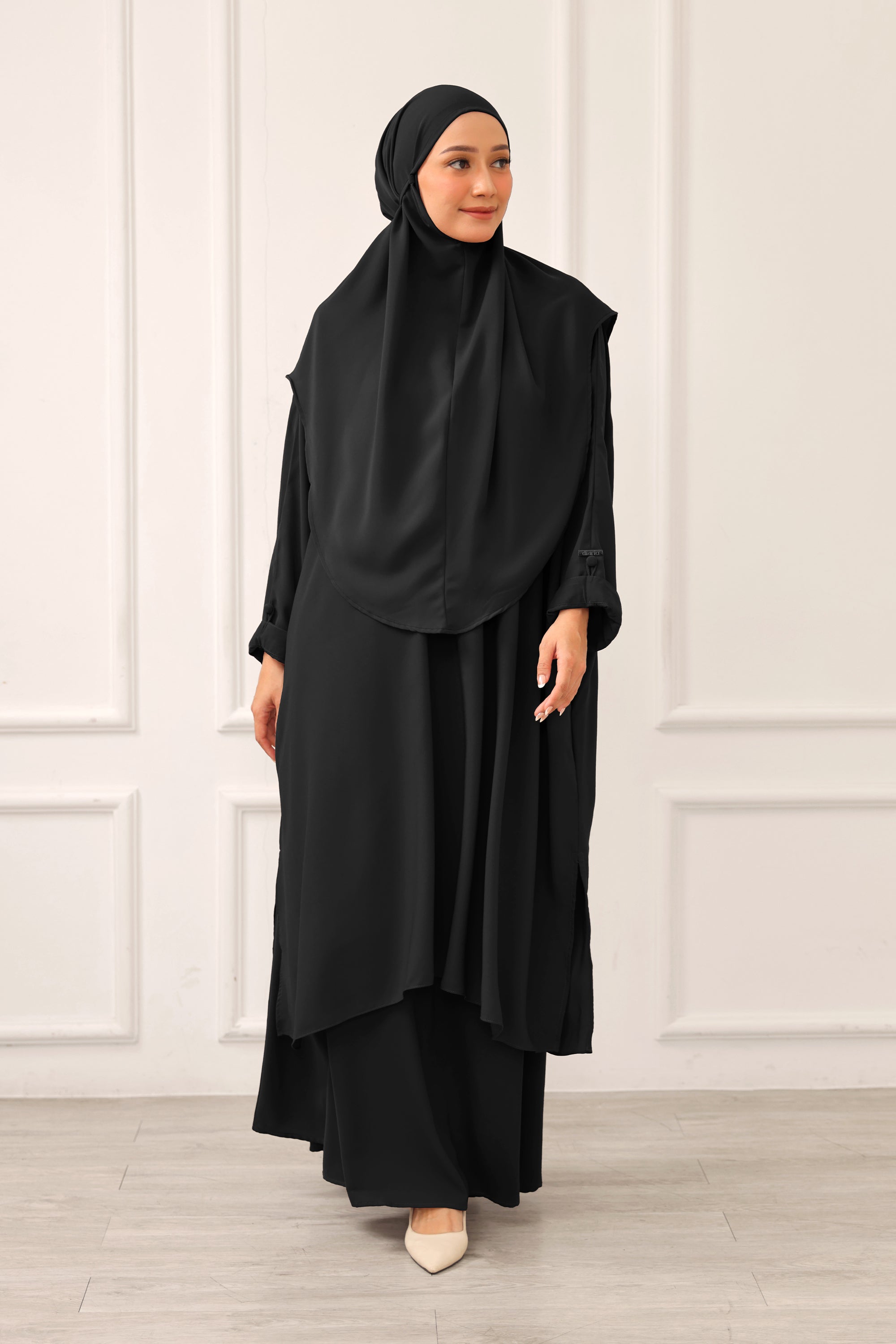 Giani Abaya Tunik Set Khimar Haji dan Umrah