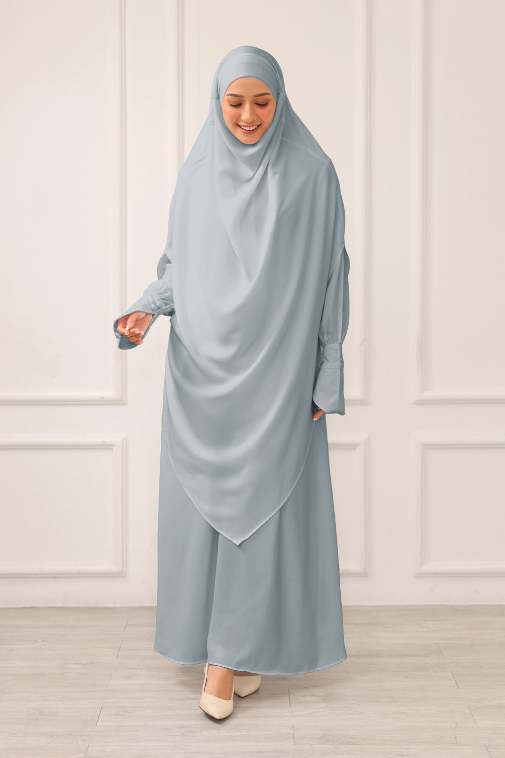 Yerra Abaya Set Khimar Haji dan Umrah