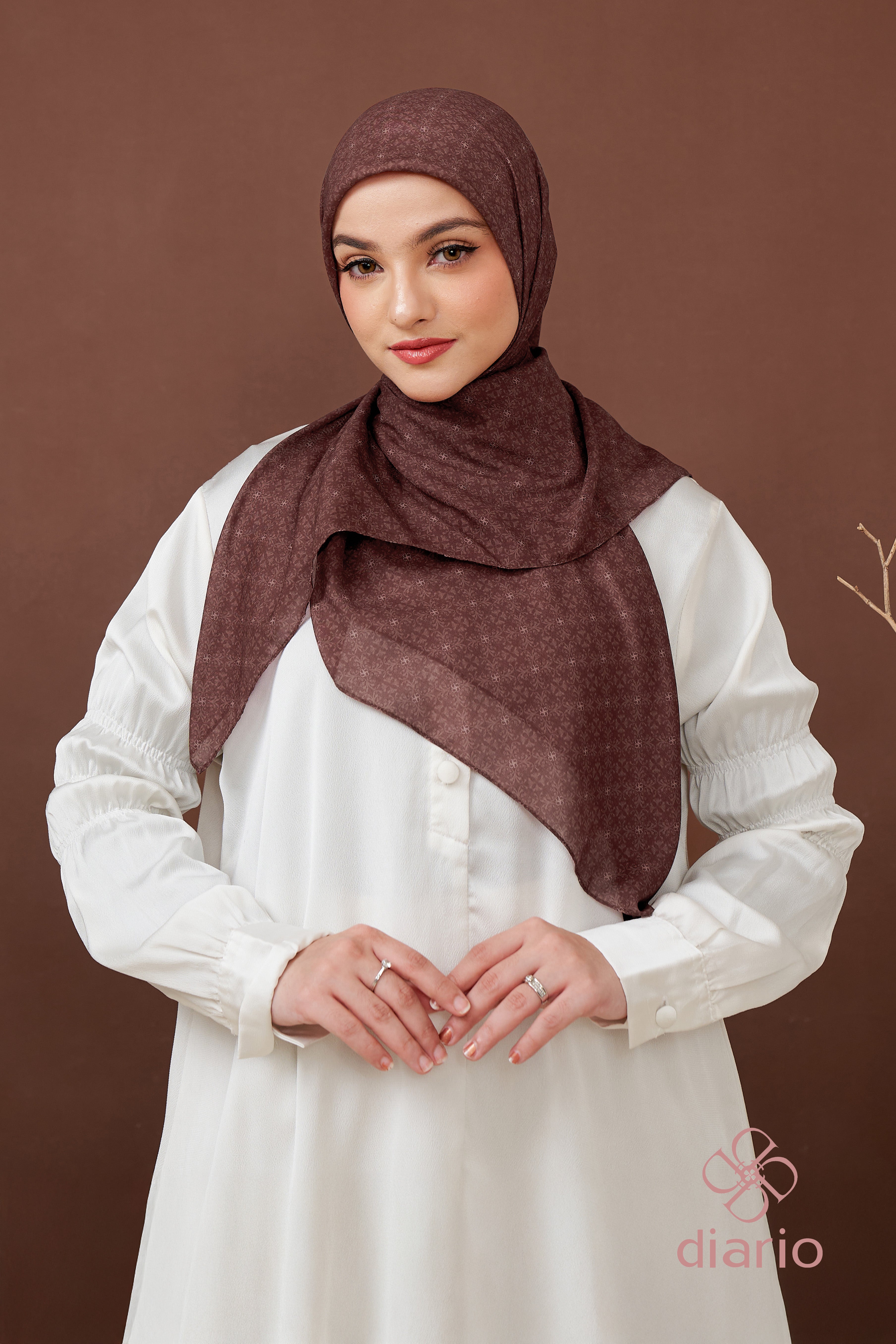 Diario - Ultrafine Aliya Scarf Kerudung Segi Empat