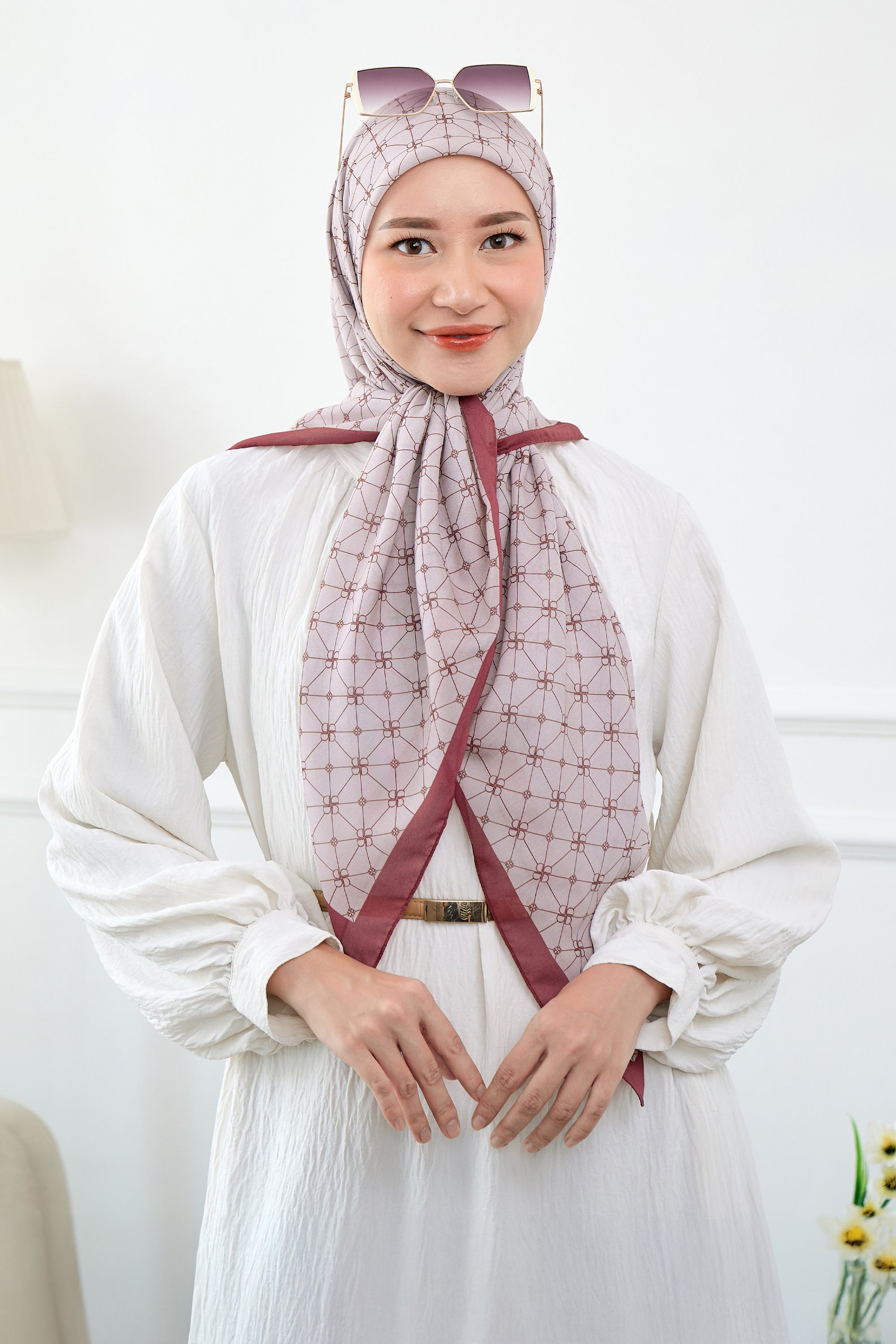 Ultrafine Elmira Scarf Kerudung Segi Empat