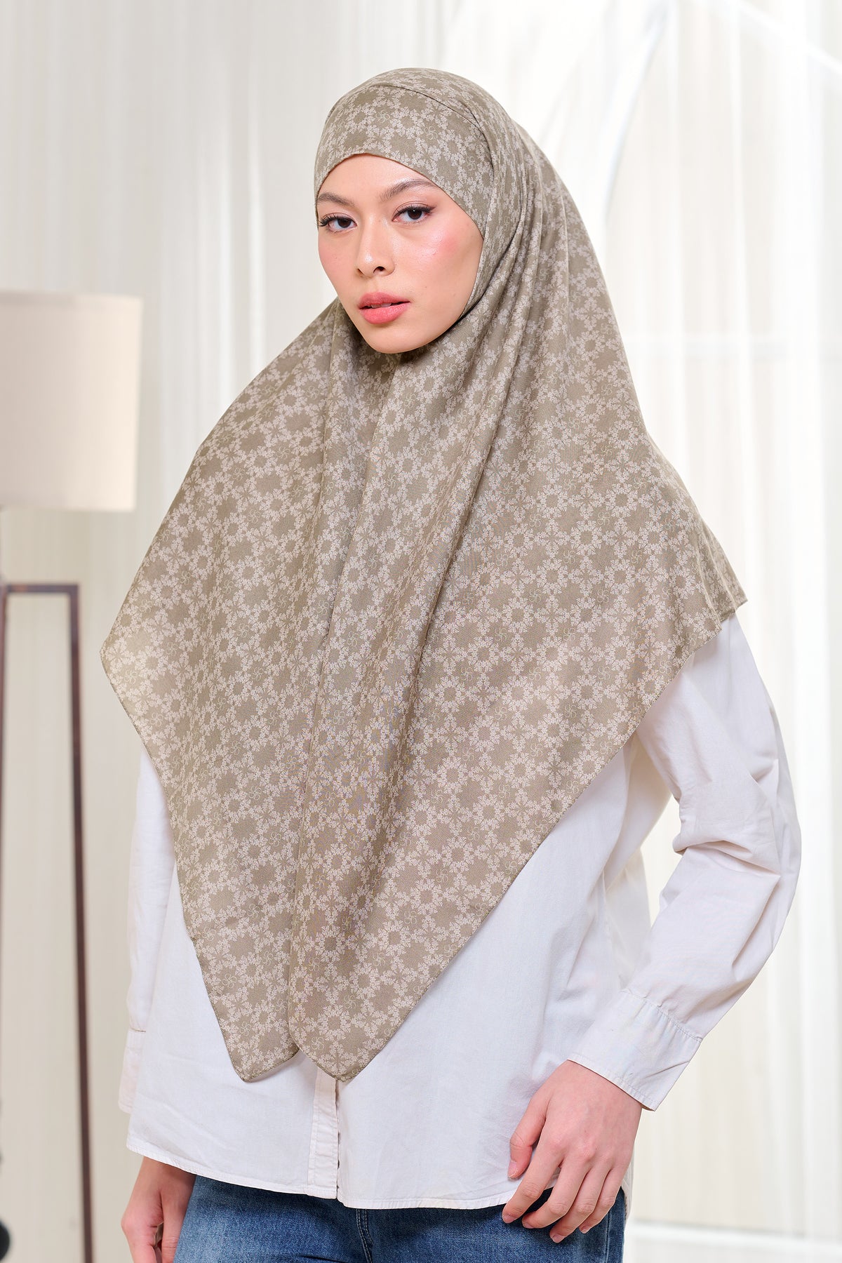 Ultrafine Callista Hijab Khimar Bandana Khiban Premium