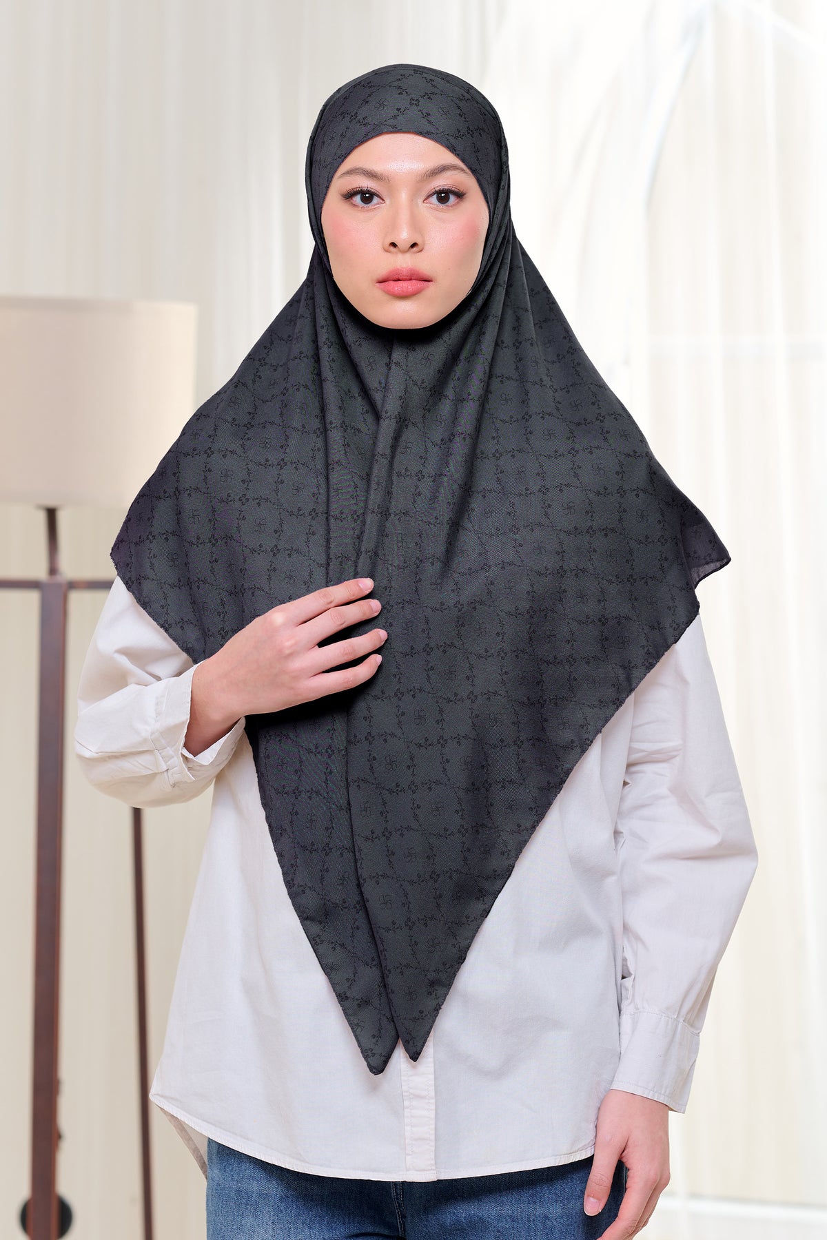 Ultrafine Ileana Hijab Khimar Bandana Khiban Premium