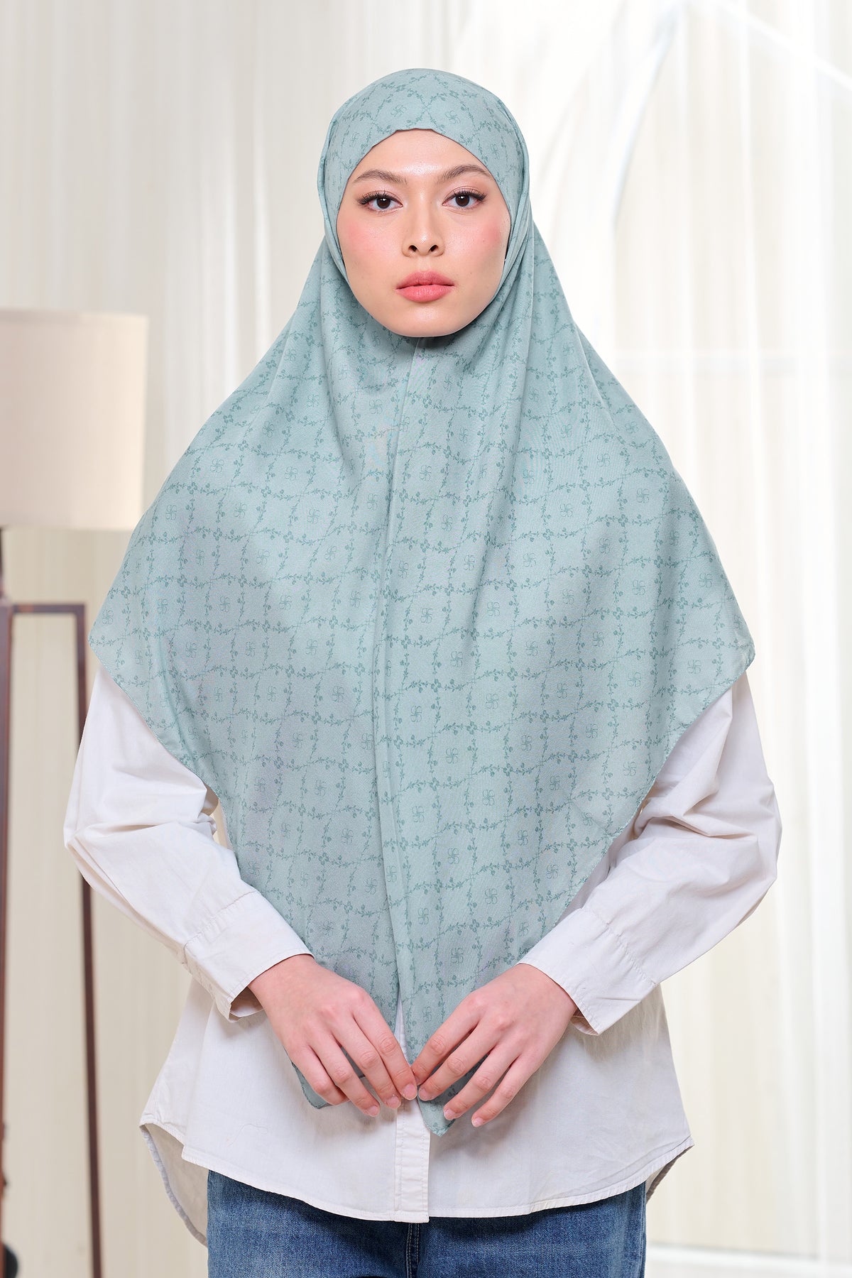 Ultrafine Ileana Hijab Khimar Bandana Khiban Premium
