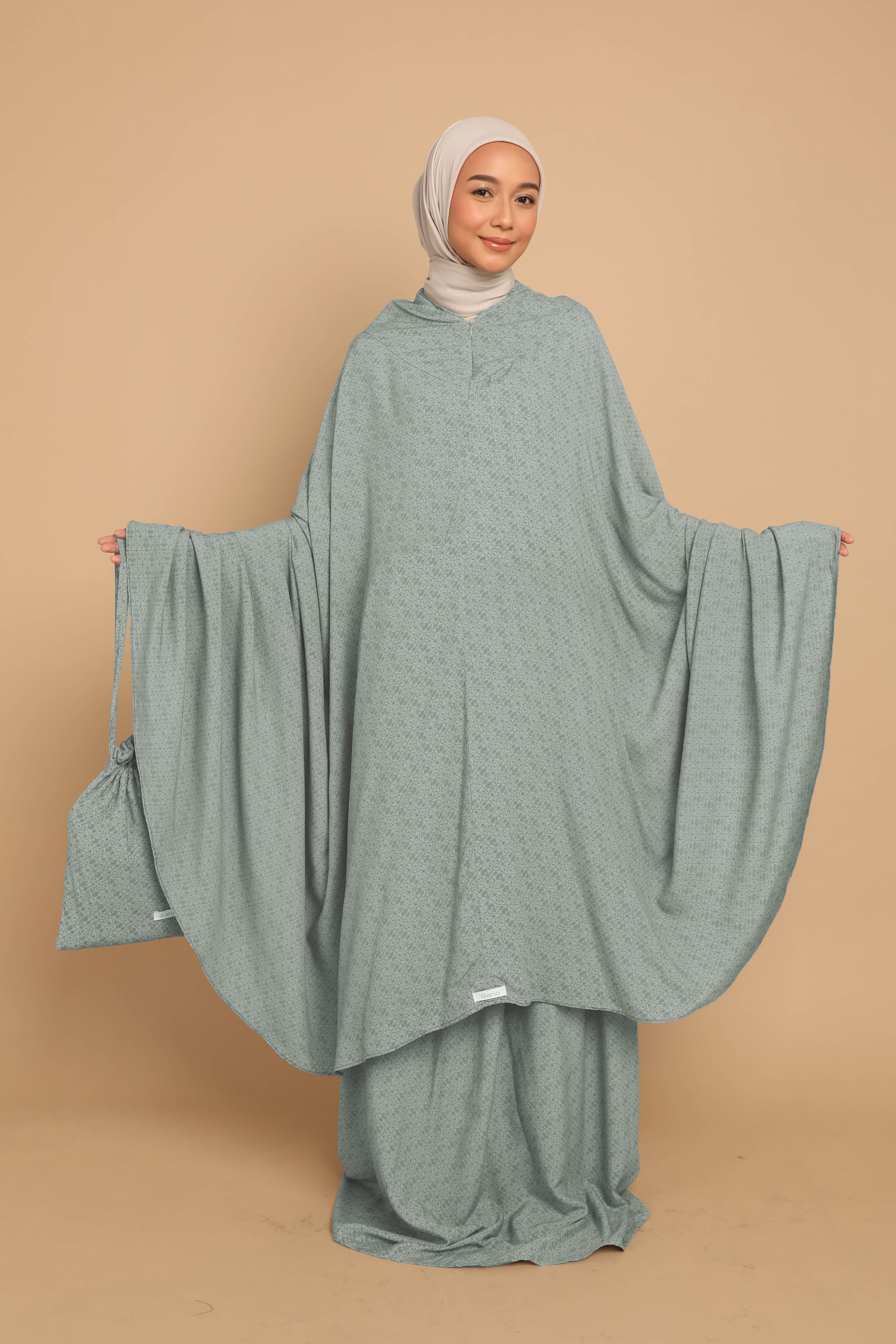 Mukena Dewasa Rayon Alina 2 in 1