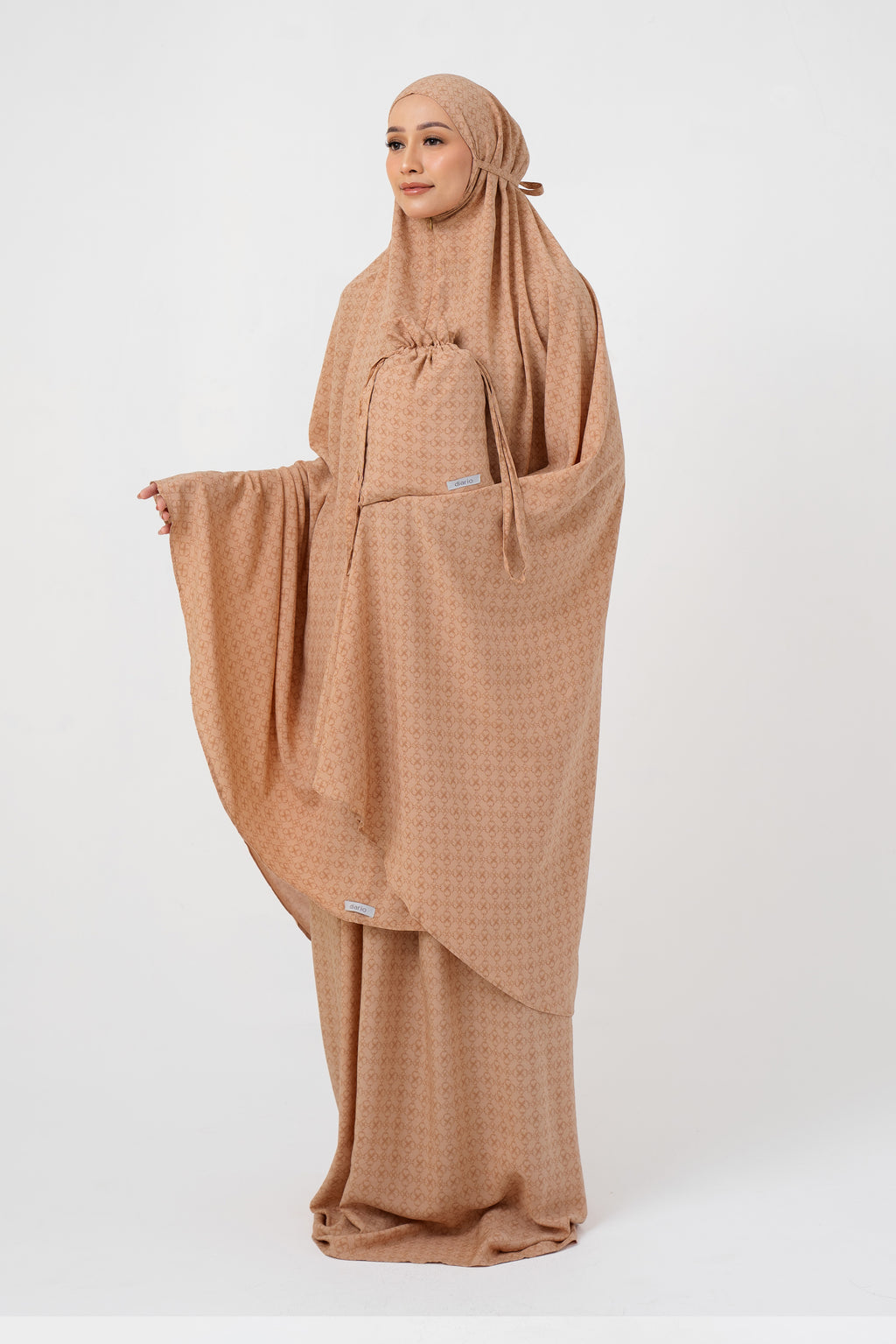 Mukena Dewasa Rayon Kinara 2 in 1