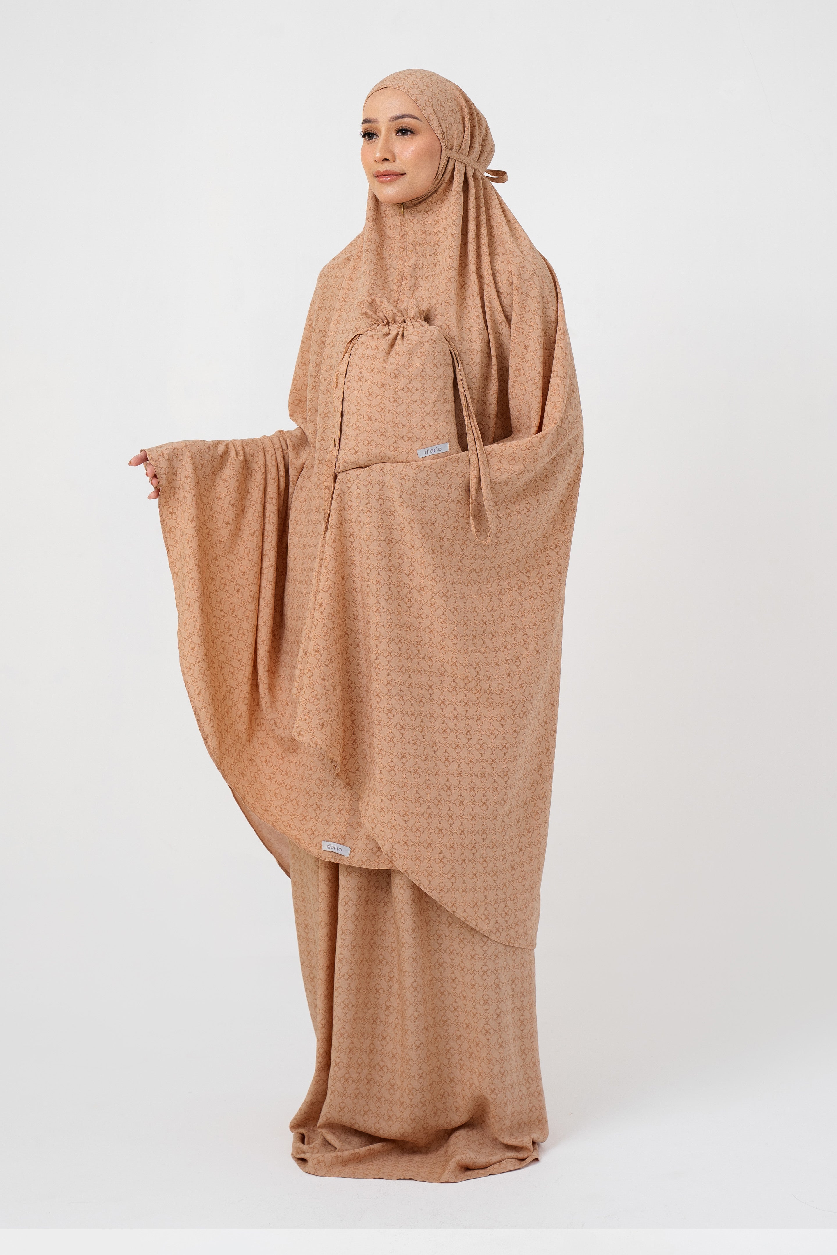 Mukena Dewasa Rayon Kinara 2 in 1