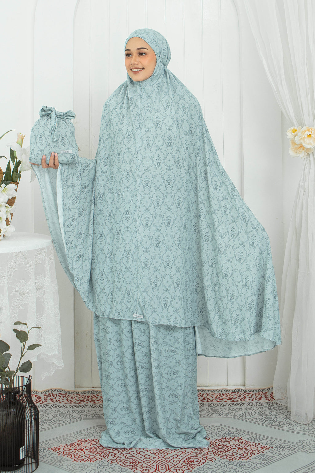 Mukena Dewasa Rayon Adena 2 in 1