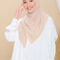 Diario - Kerudung Segi Empat Paris Premium Plain Scarf