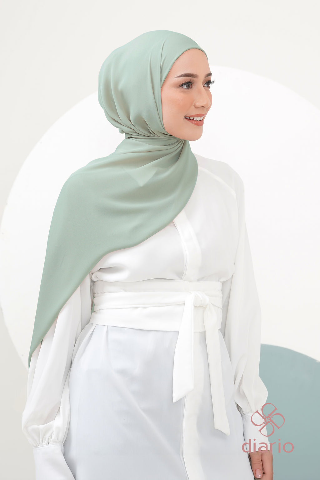 Diario - Pashmina Instant 2 in 1 Inner Ceruty Premium