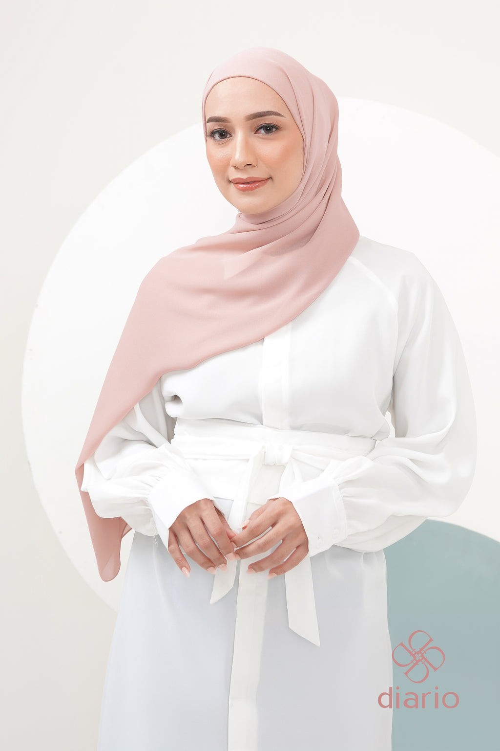 Diario - Pashmina Instant 2 in 1 Inner Ceruty Premium