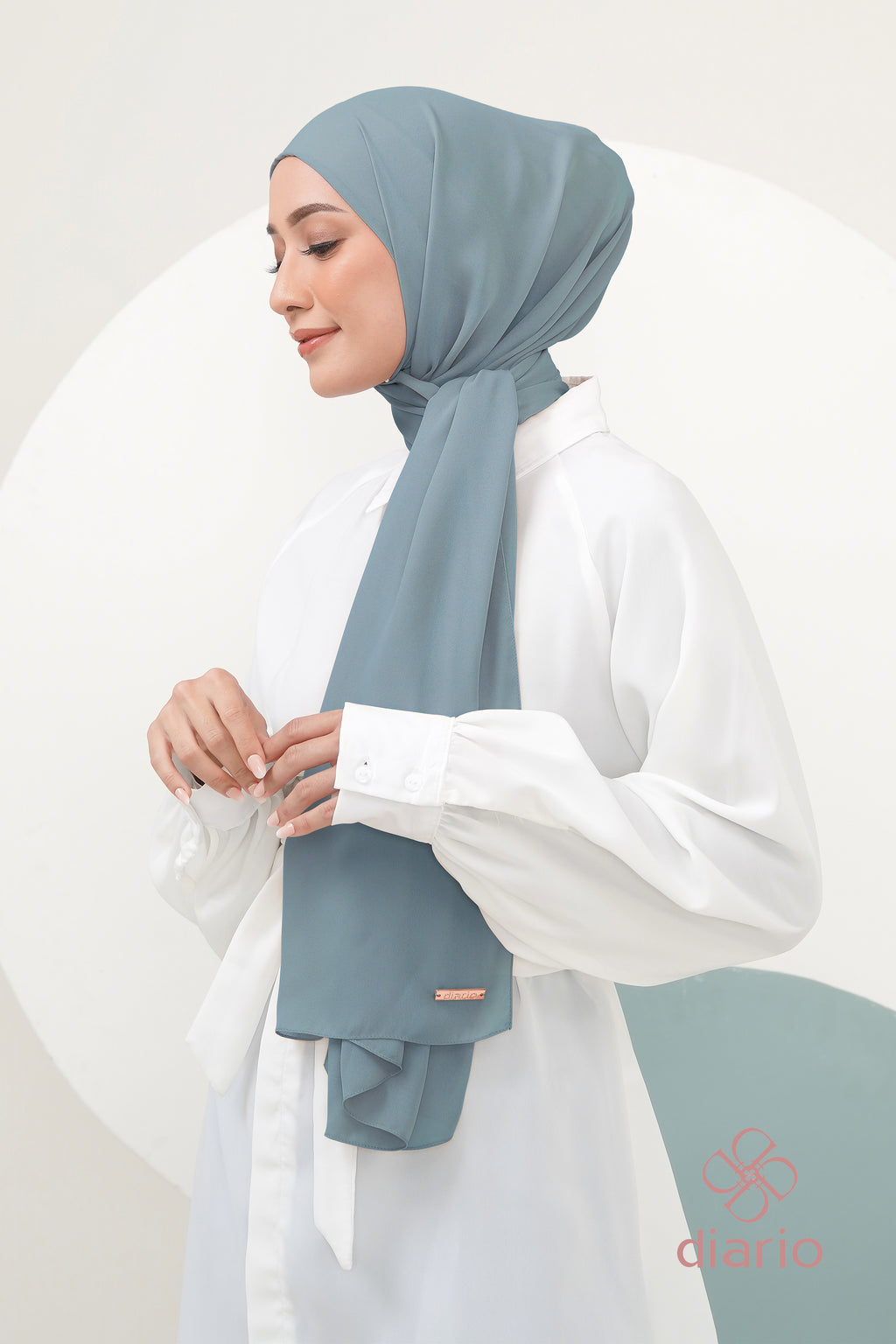 Diario - Pashmina Instant 2 in 1 Inner Ceruty Premium