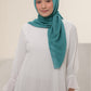 Diario - Kerudung Segi Empat Ultrafine Plain Scarf Voal Green Series