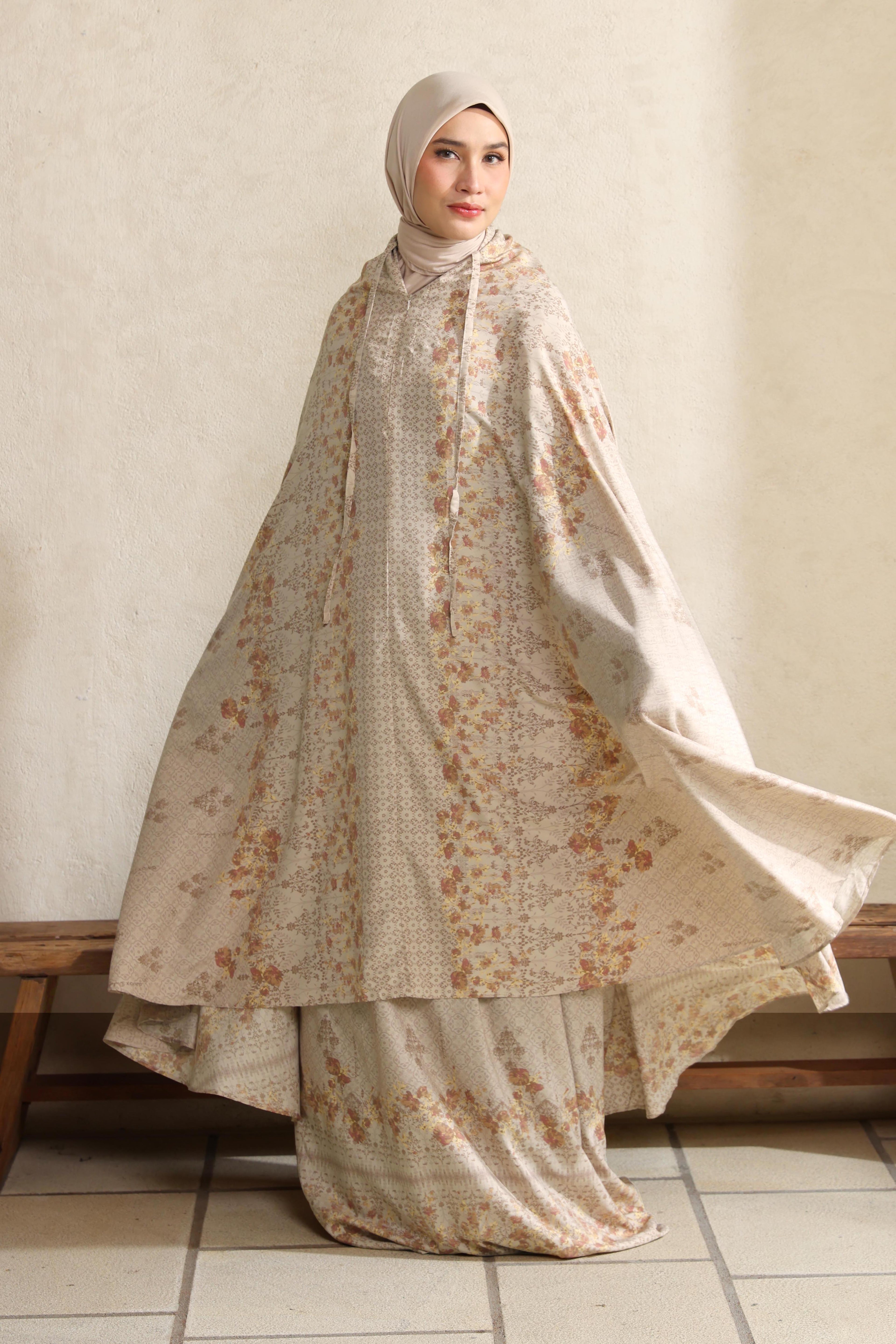 Diario x Dwihanda - Mukena Serenity Prayer Set 2in1 Free Sejadah Travel