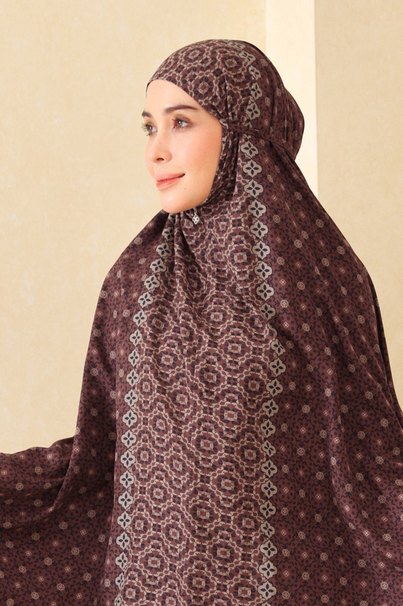 Mukena Travel Gemma Prayer Set 2in1 Free Sejadah Travel