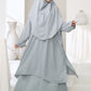 Diario - Giani Abaya Tunik Set Khimar Haji dan Umrah