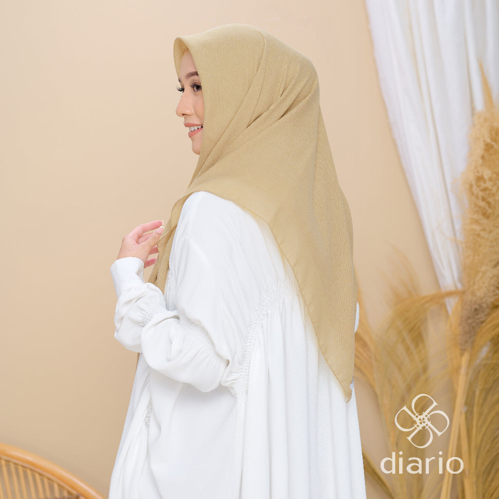 Diario - Kerudung Segi Empat Paris Premium Plain Scarf Vol. 2