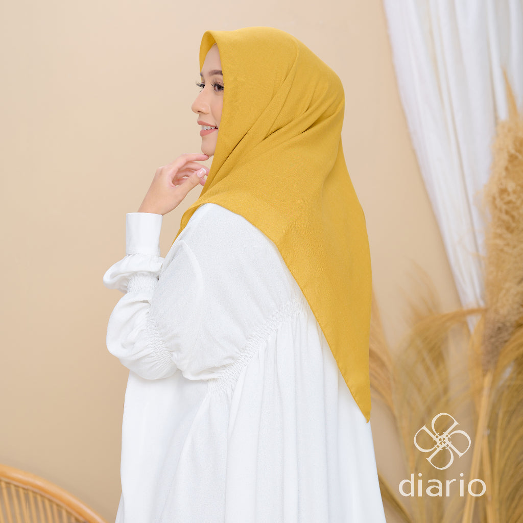 Diario - Kerudung Segi Empat Paris Premium Plain Scarf Vol. 2