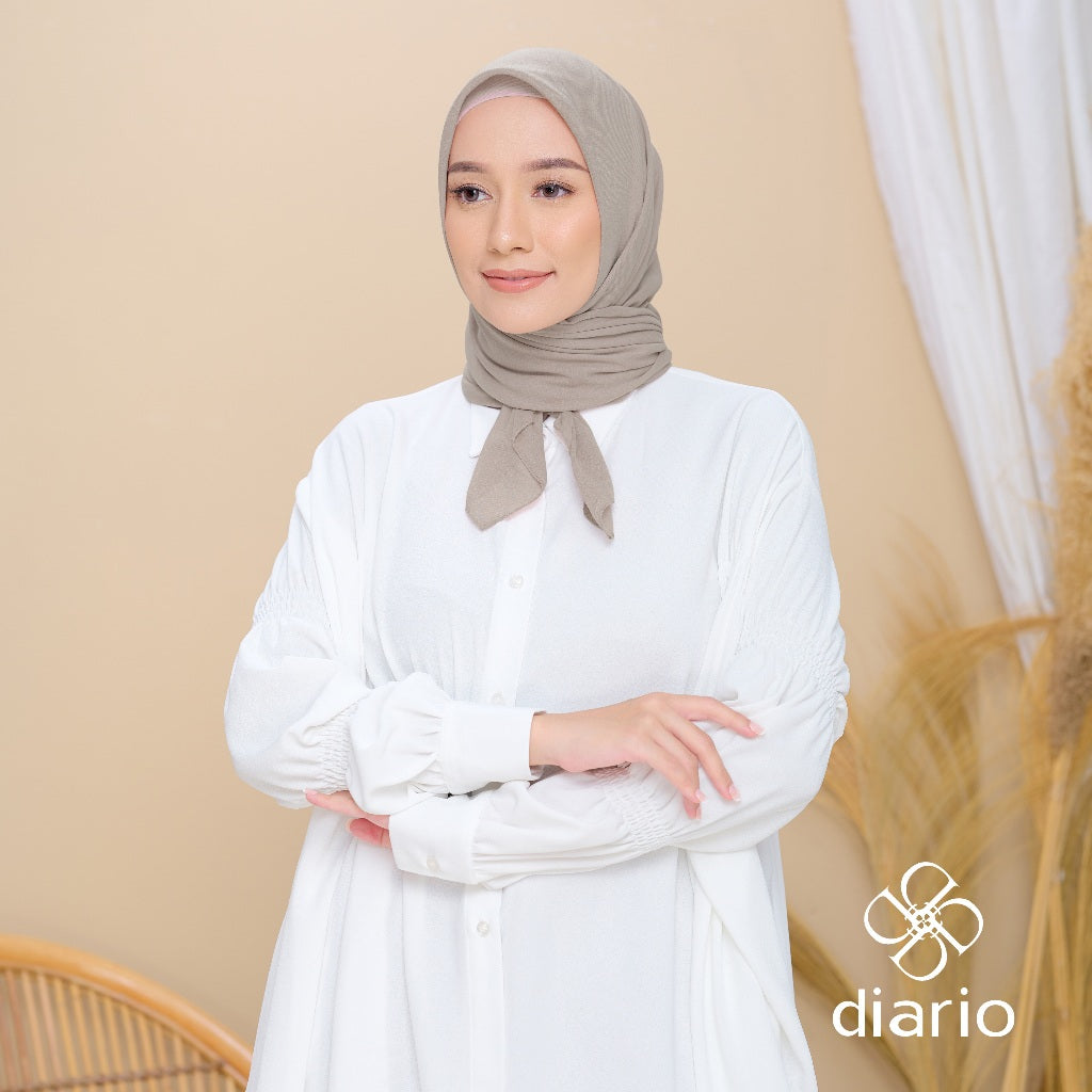 Diario - Kerudung Segi Empat Paris Premium Plain Scarf Vol. 2