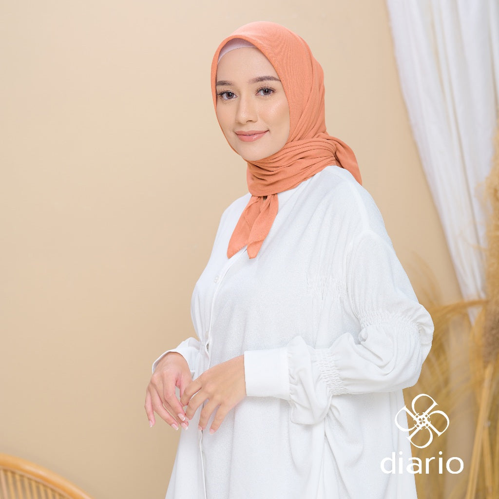 Diario - Kerudung Segi Empat Paris Premium Plain Scarf Vol. 2