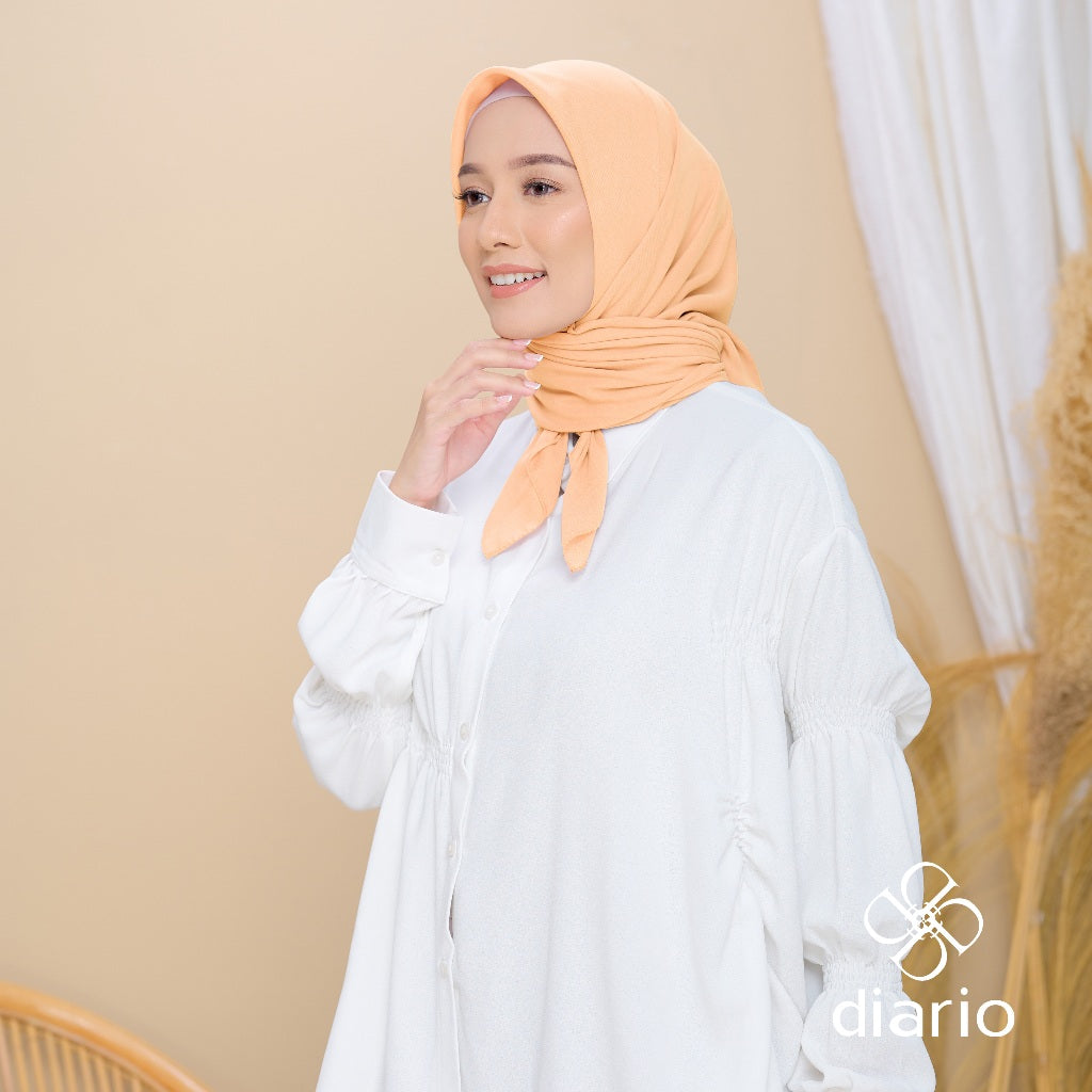 Diario - Kerudung Segi Empat Paris Premium Plain Scarf Vol. 2
