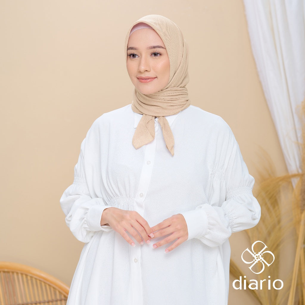 Diario - Kerudung Segi Empat Paris Premium Plain Scarf Vol. 2