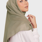 Diario - Kerudung Segi Empat Ultrafine Plain Scarf Voal Green Series