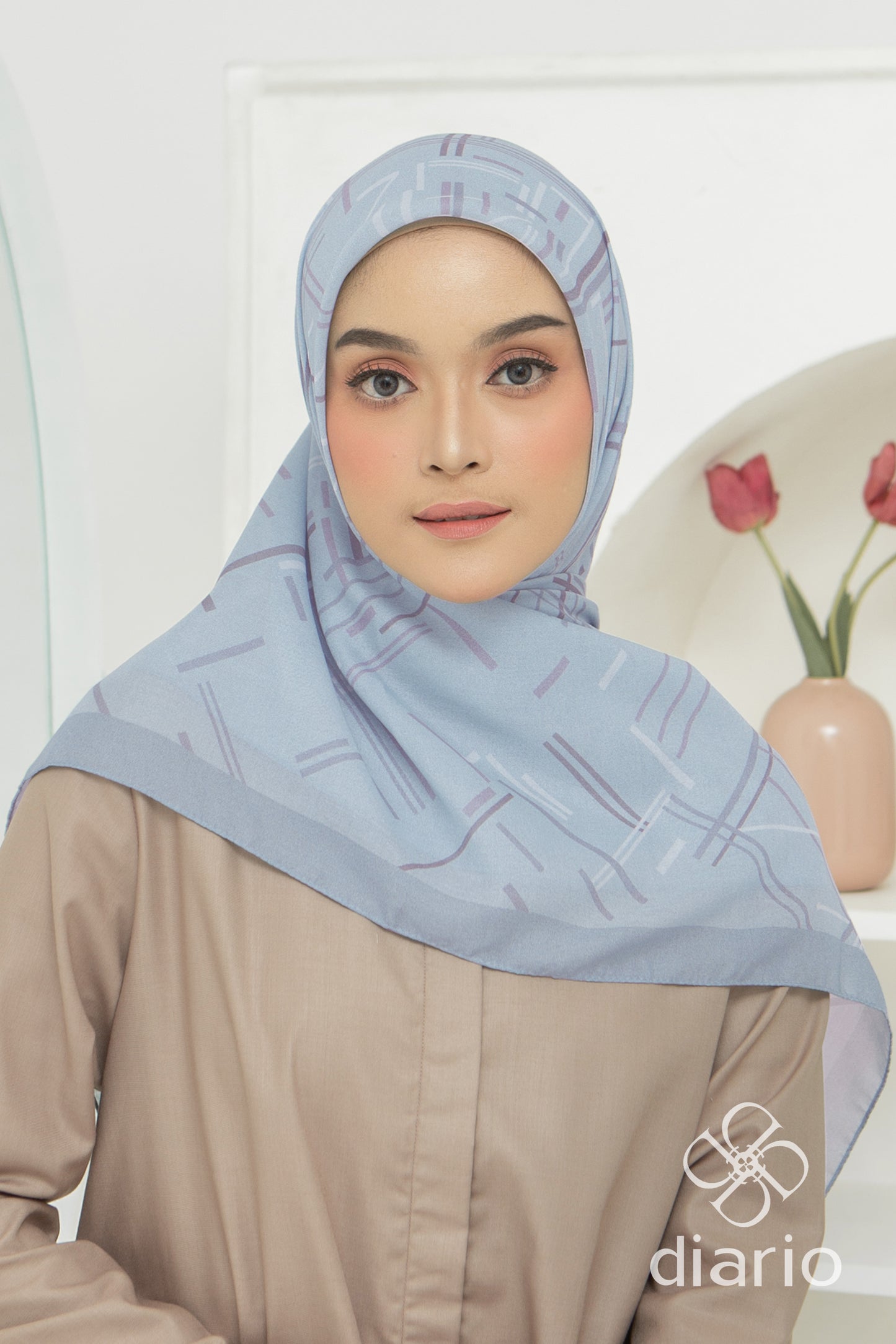 Diario - Ultrafine Arrumi Scarf Kerudung Segi Empat