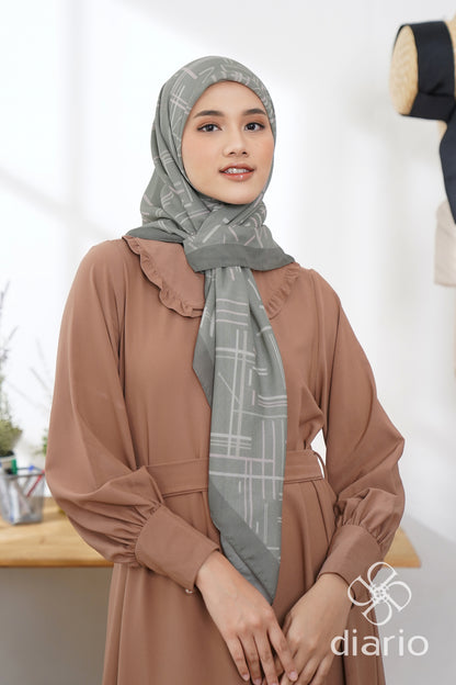 Diario - Ultrafine Arrumi Scarf Kerudung Segi Empat